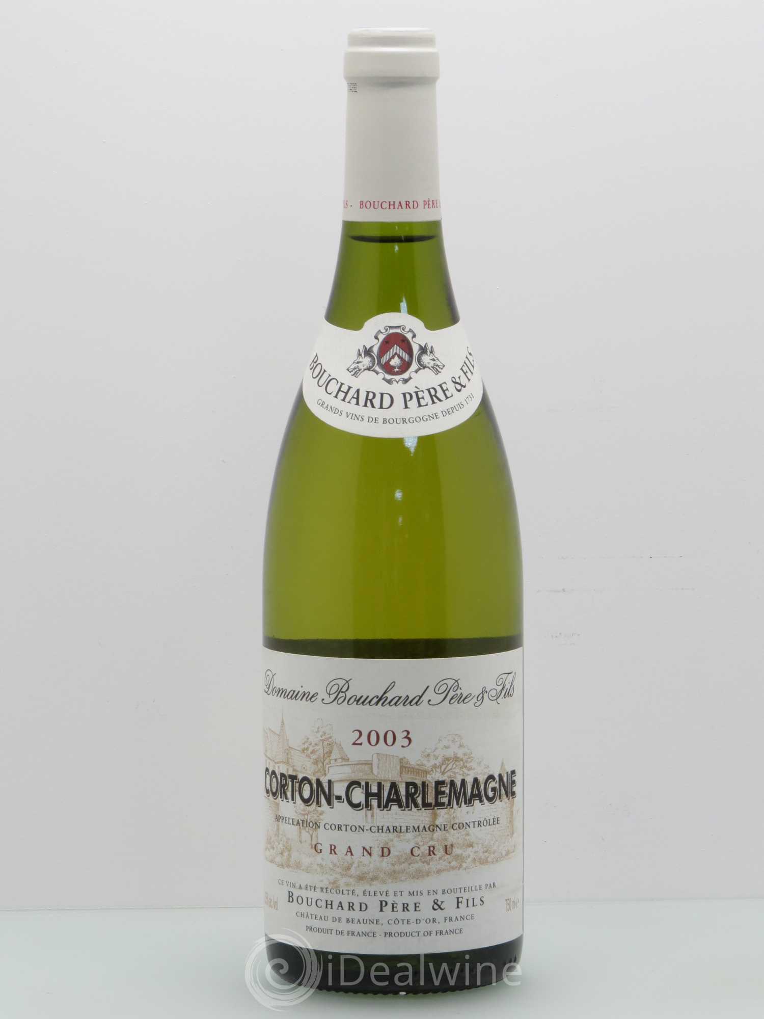 Corton-Charlemagne Grand Cru Bouchard Père & Fils 2003 - Lot de 1 bouteille - 0