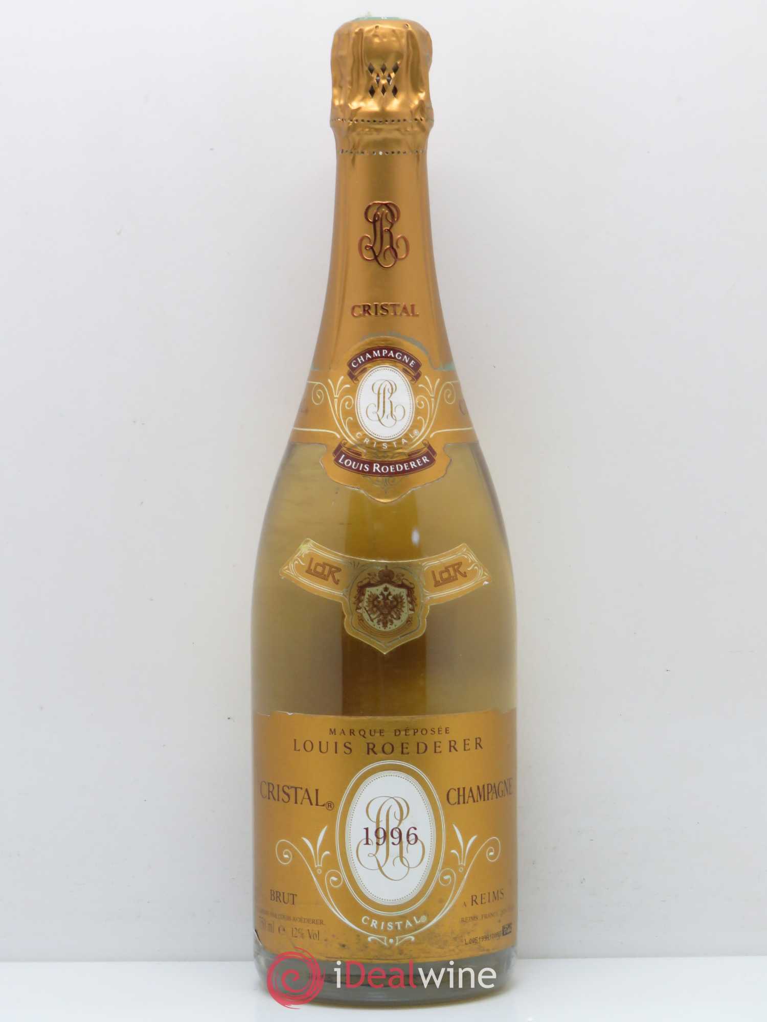 Cristal Louis Roederer 1996 - Lot de 1 bouteille - 0