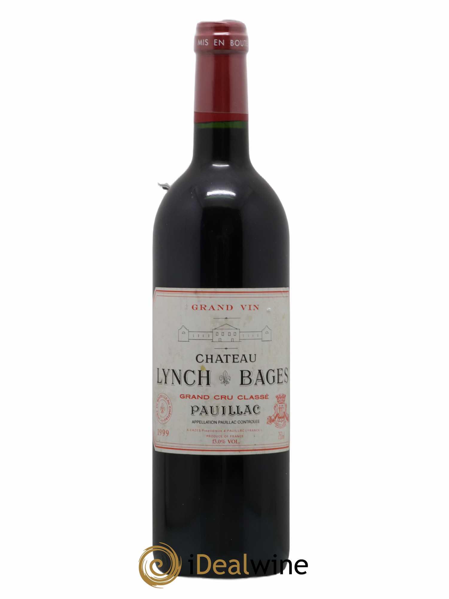 Château Lynch Bages 5ème Grand Cru Classé 1999 - Lot de 1 bouteille - 0