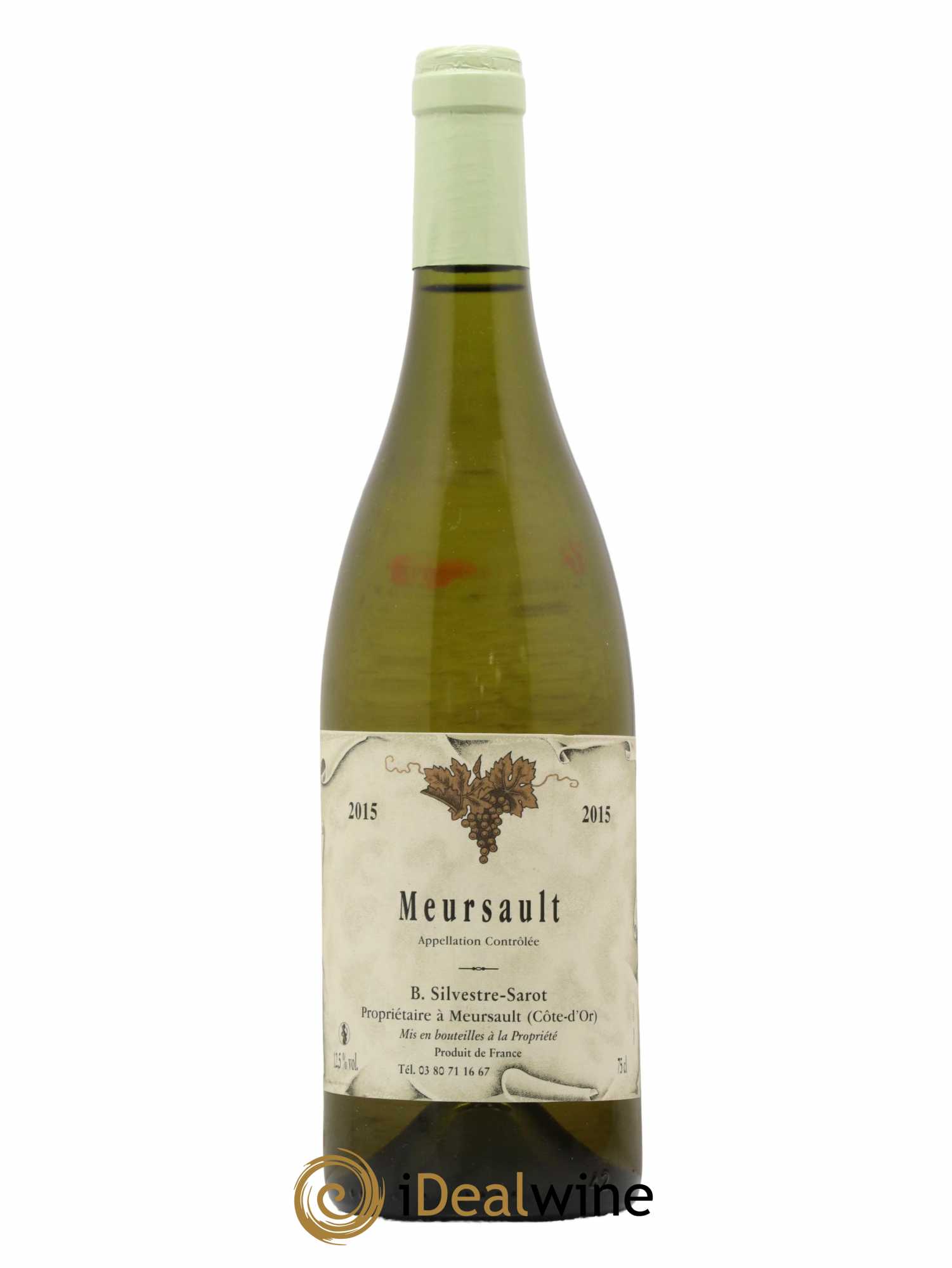 Meursault Silvestre-Sarot 2015 - Lot de 1 bouteille - 0
