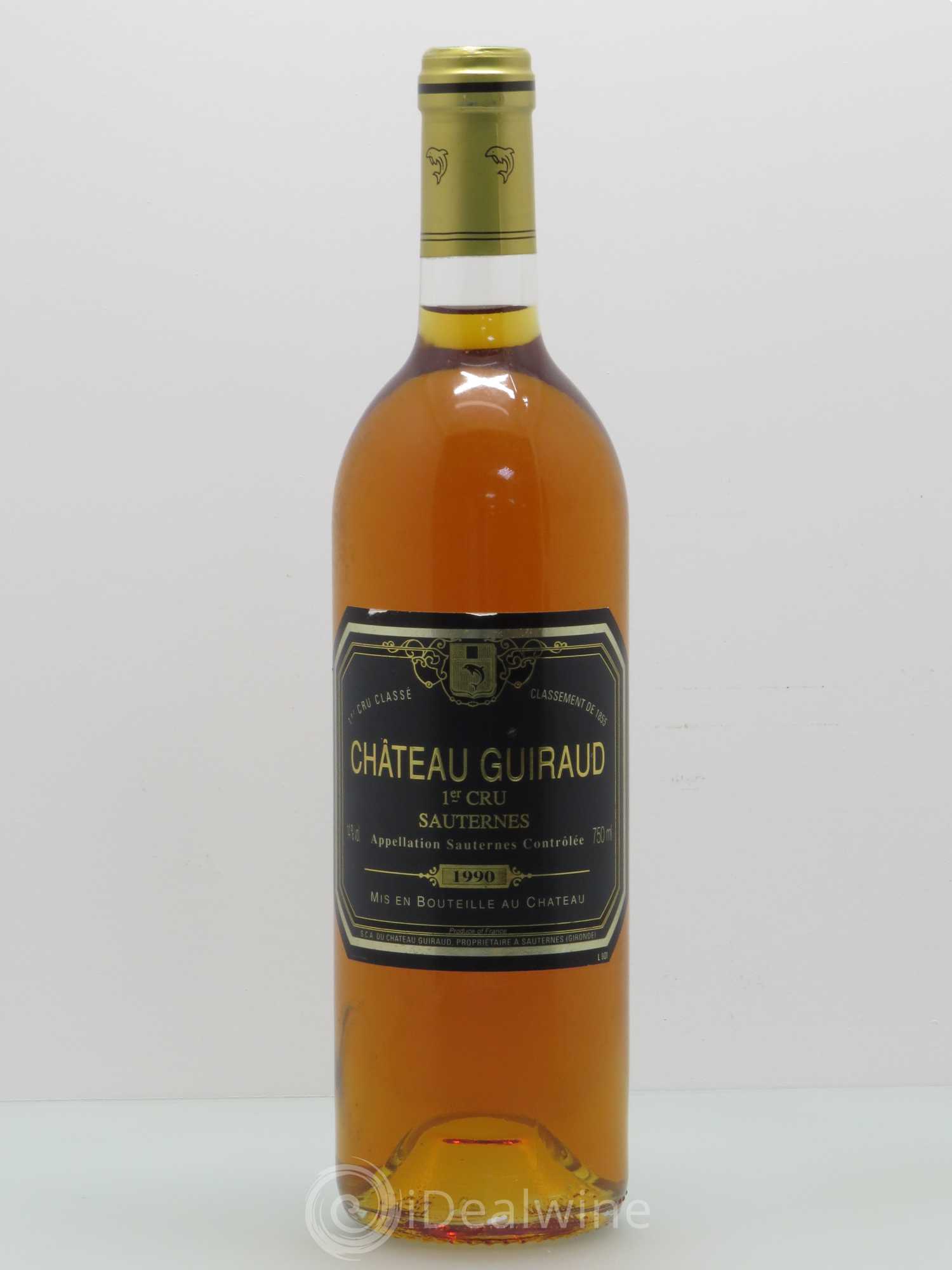 Château Guiraud 1er Grand Cru Classé 1990 - Lotto di 1 bottiglia - 0