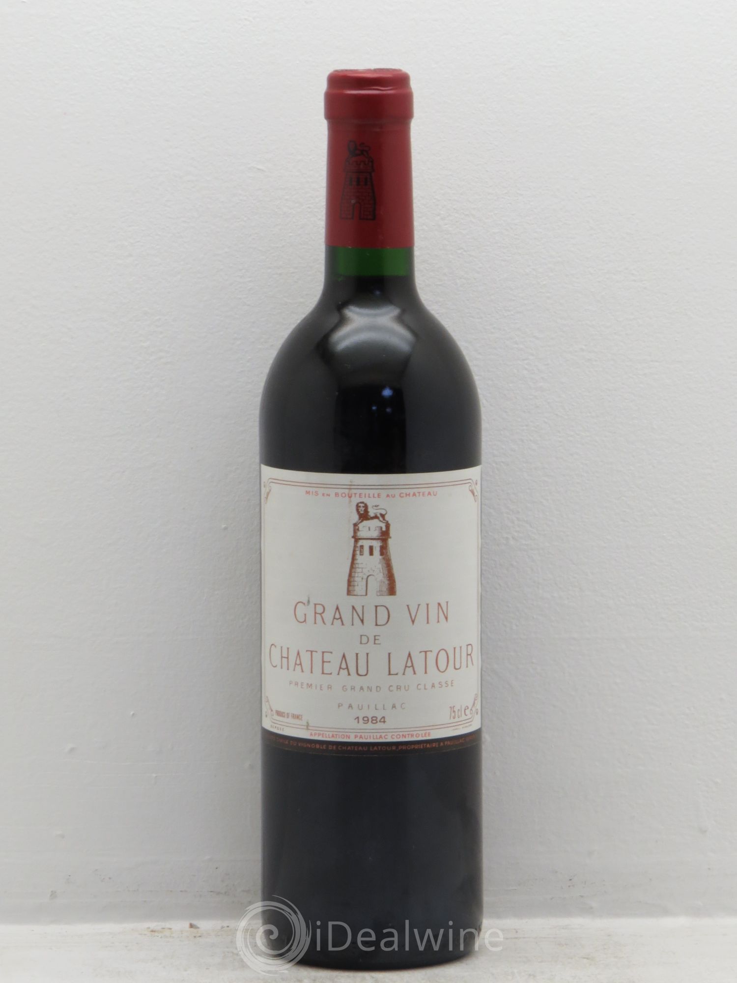 Château Latour 1er Grand Cru Classé 1984 - Lot de 1 bouteille - 0