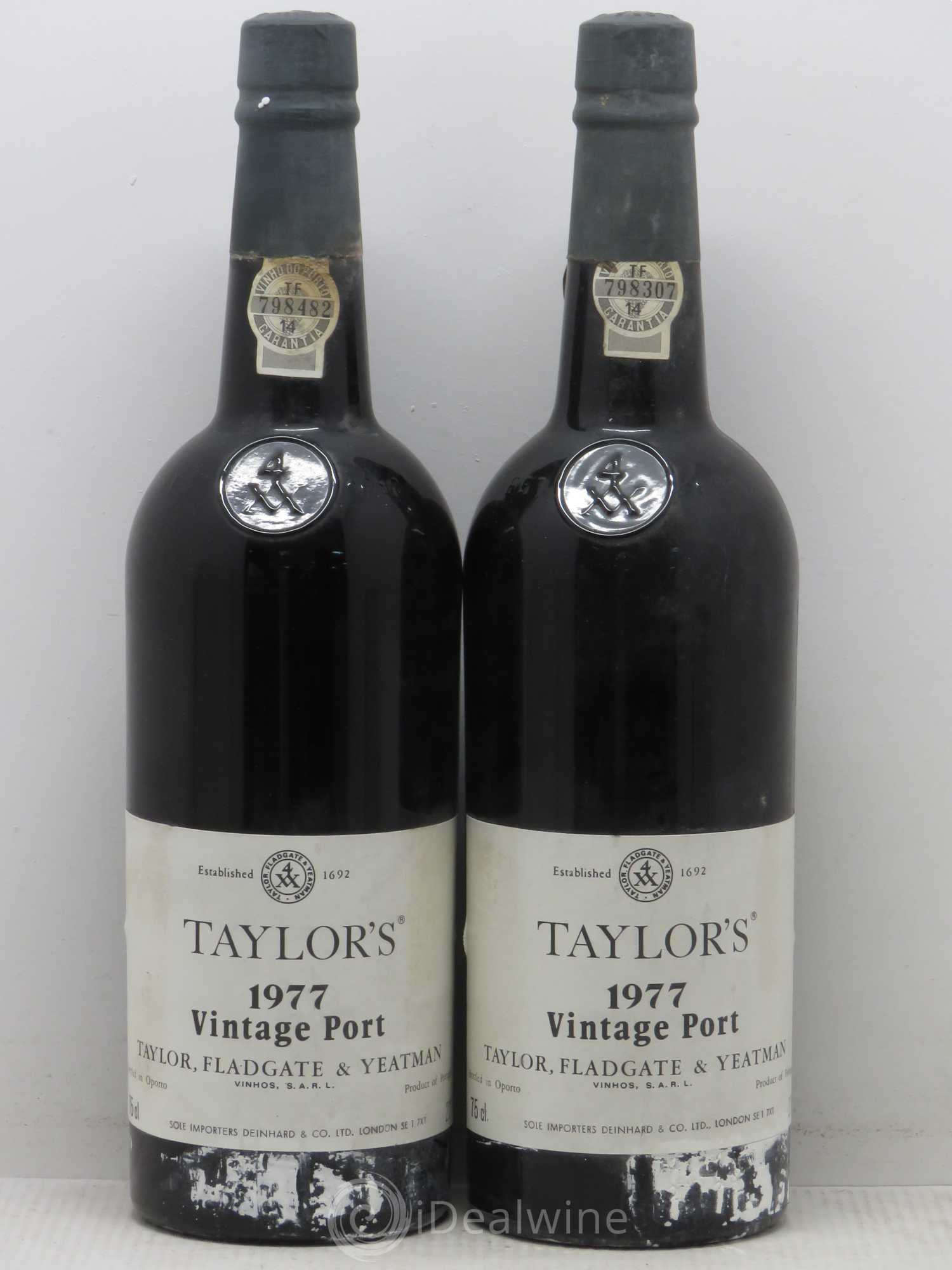 Porto Taylor's Vintage 1977 - Lot de 2 bouteilles - 0