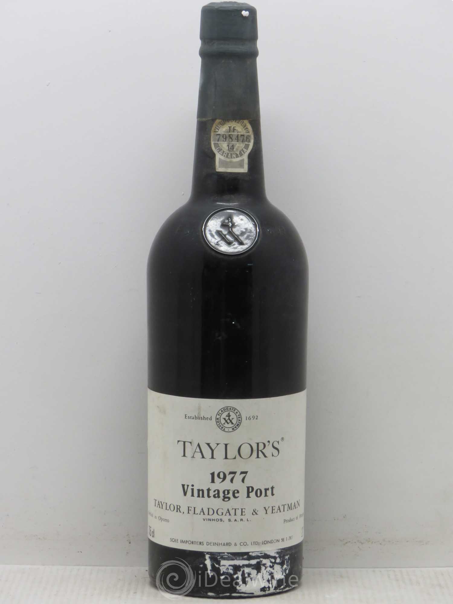 Porto Taylor's Vintage 1977 - Lot de 1 bouteille - 0