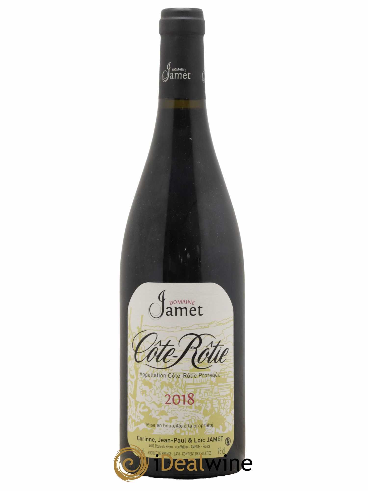 Côte-Rôtie Jamet (Domaine) 2018 - Lot de 1 bouteille - 0
