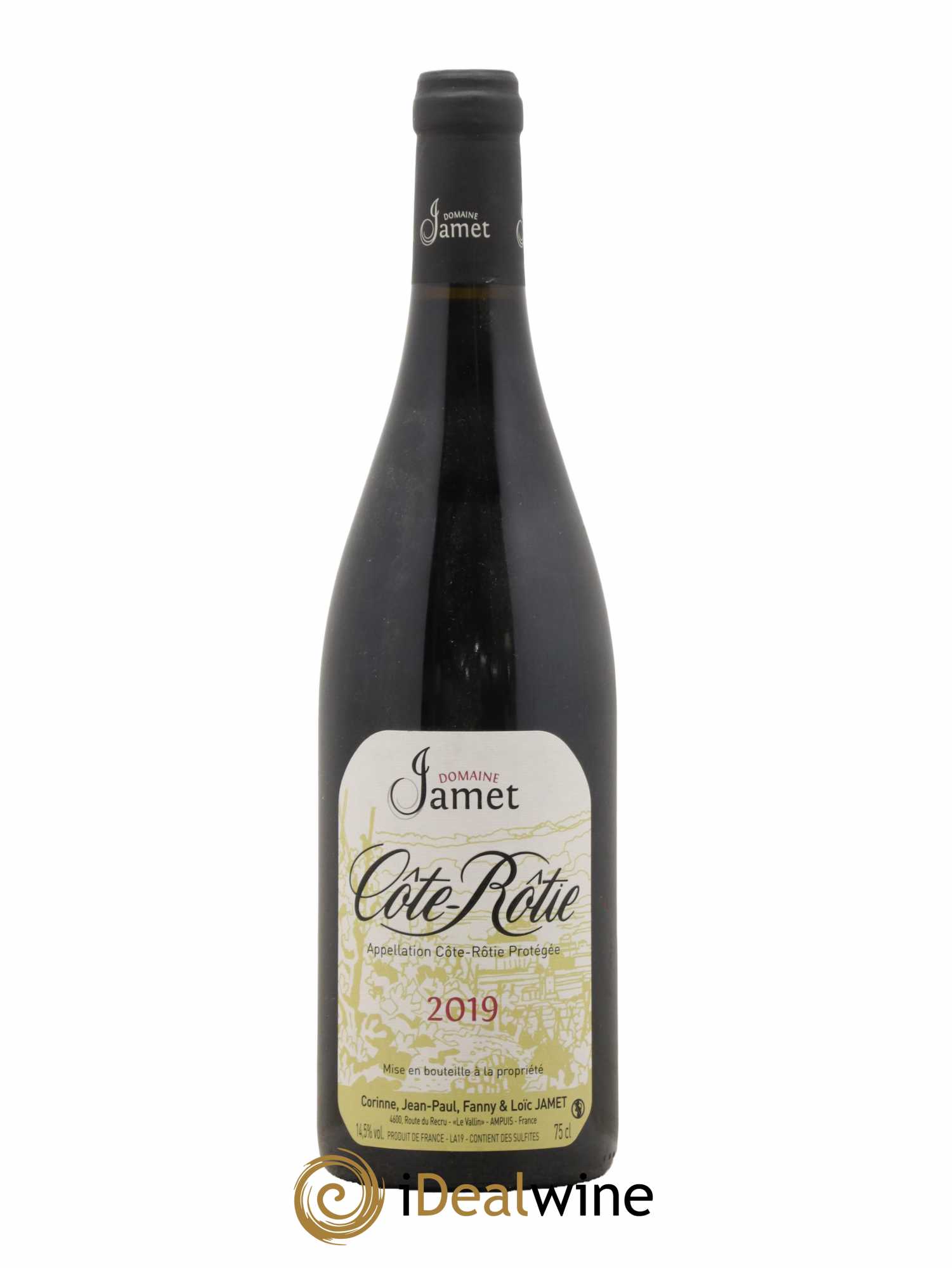 Côte-Rôtie Jamet (Domaine) 2019 - Lot de 1 bouteille - 0