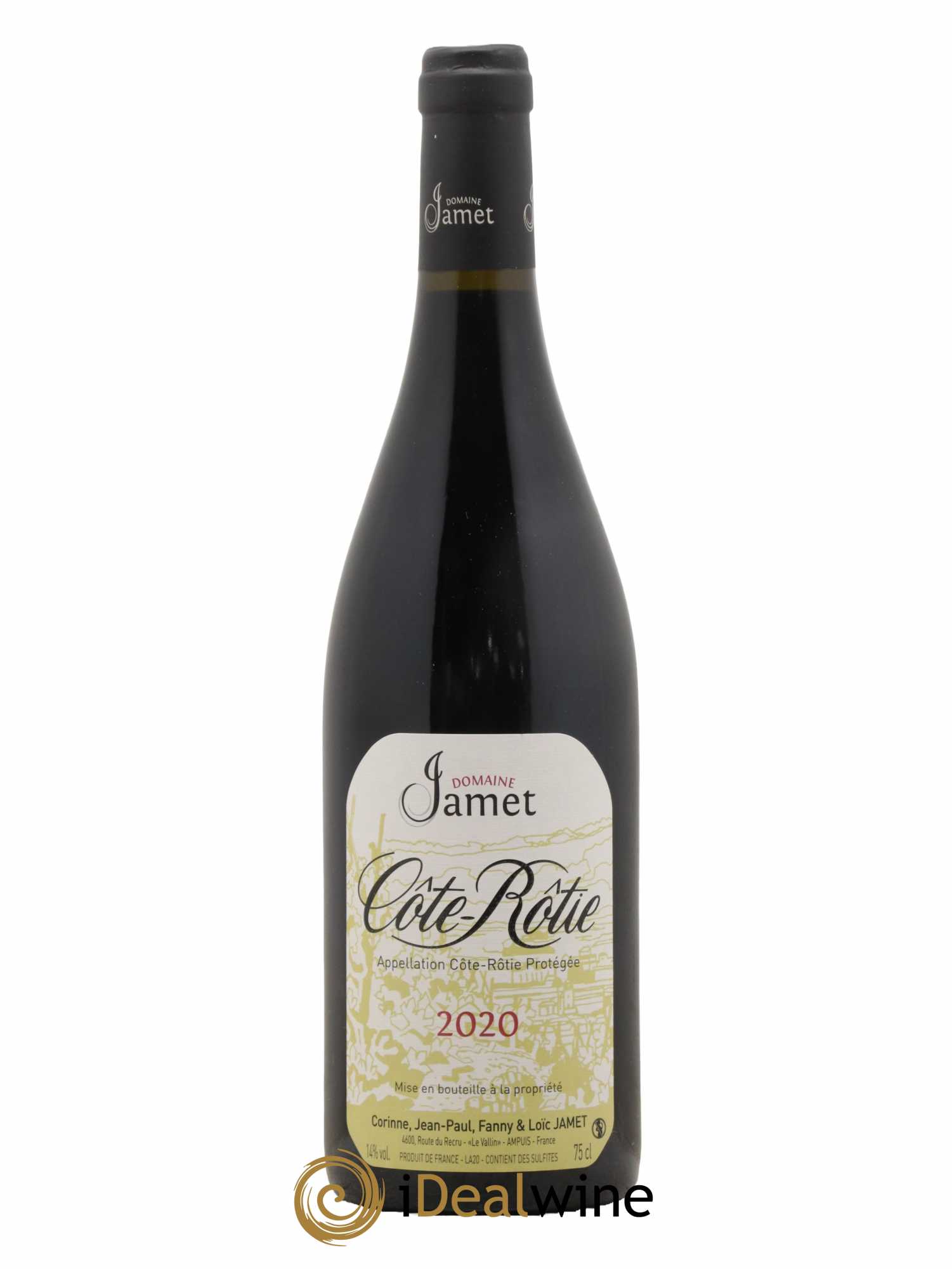 Côte-Rôtie Jamet (Domaine) 2020 - Lot de 1 bouteille - 0