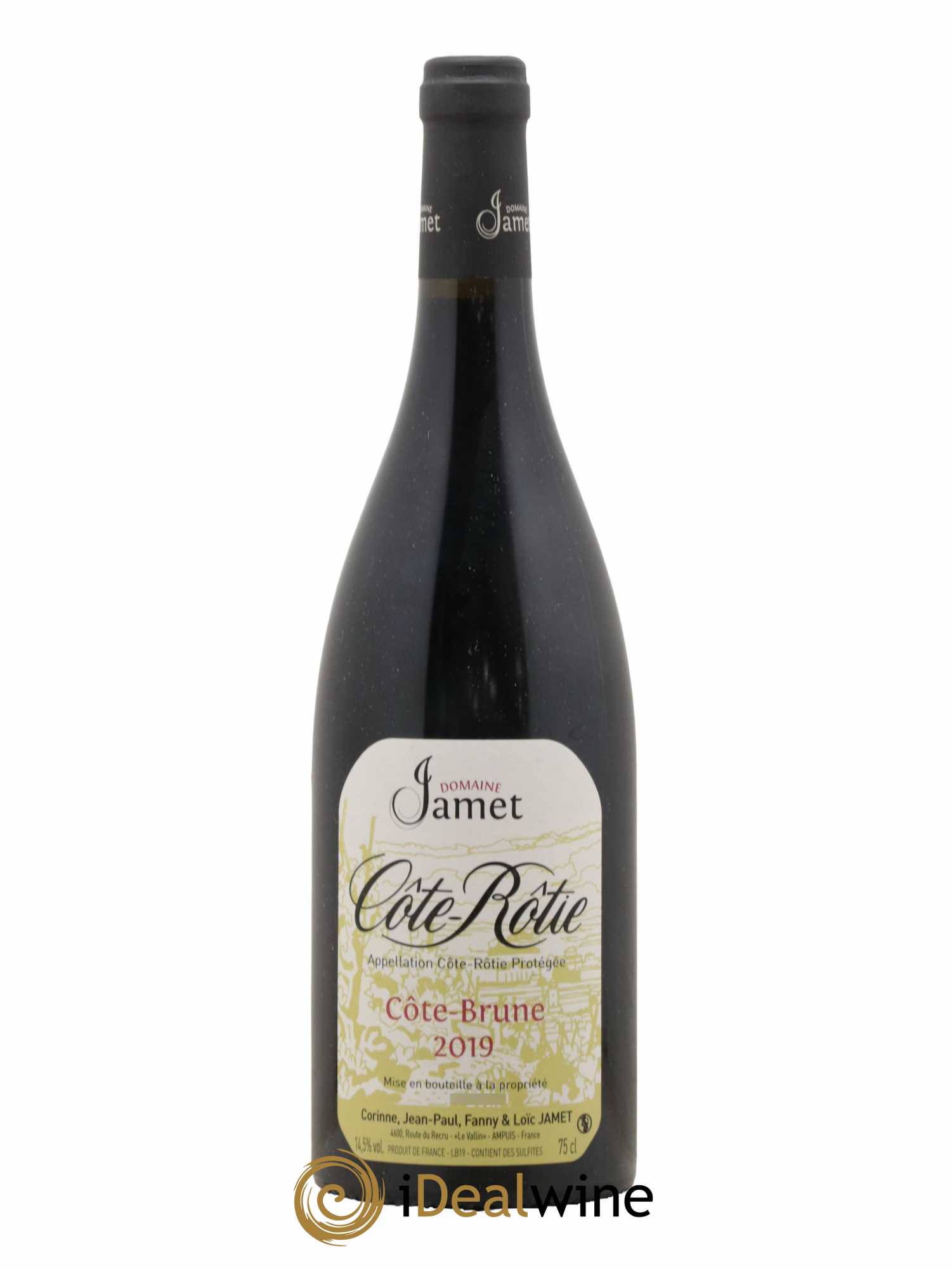 Côte-Rôtie Côte Brune Jamet (Domaine) 2019 - Lot de 1 bouteille - 0