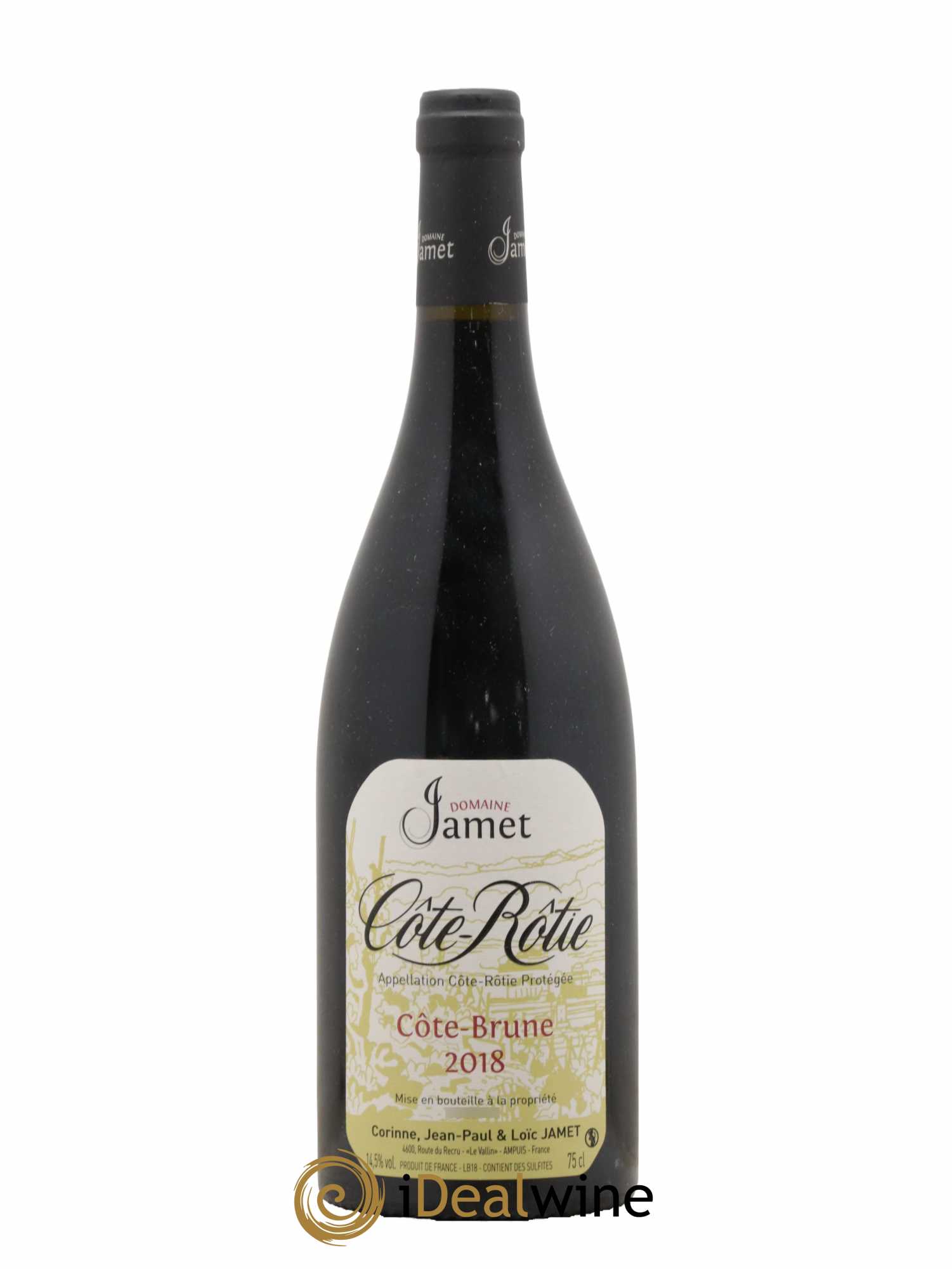 Côte-Rôtie Côte Brune Jamet (Domaine) 2018 - Lot de 1 bouteille - 0