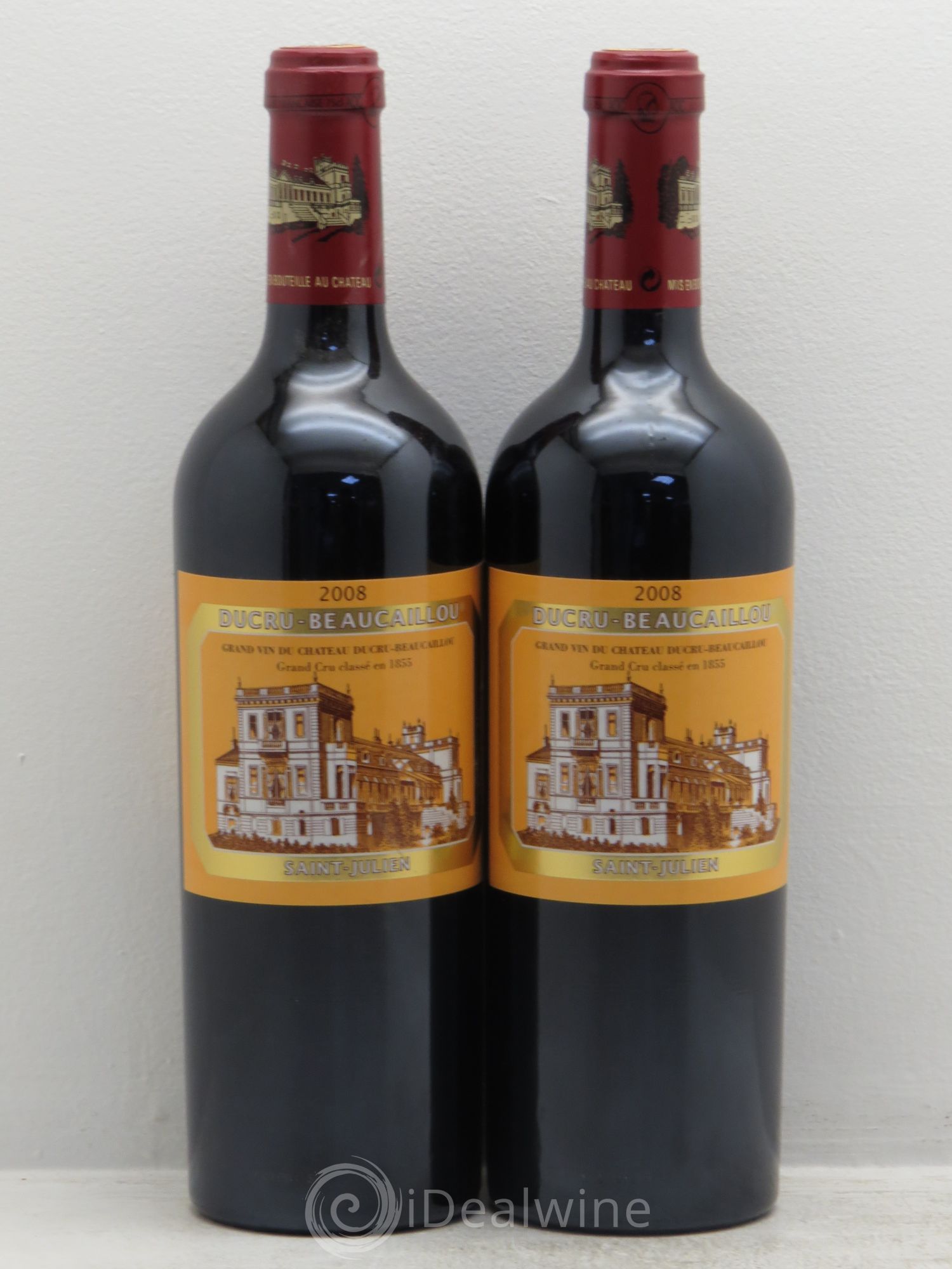 Château Ducru Beaucaillou 2ème Grand Cru Classé 2008 - Lot de 2 bouteilles - 0