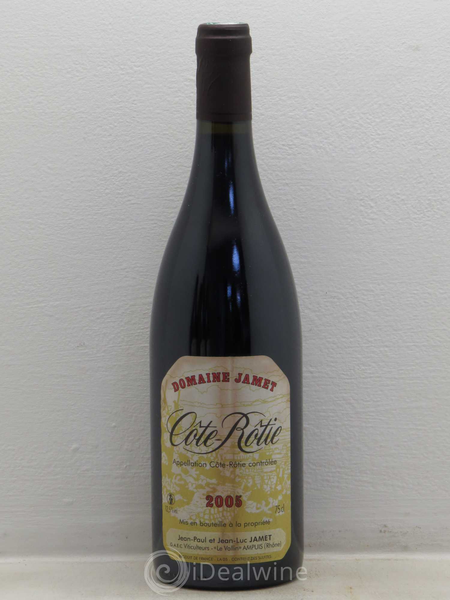 Côte-Rôtie Jamet (Domaine) 2005 - Lot de 6 bouteilles - 0