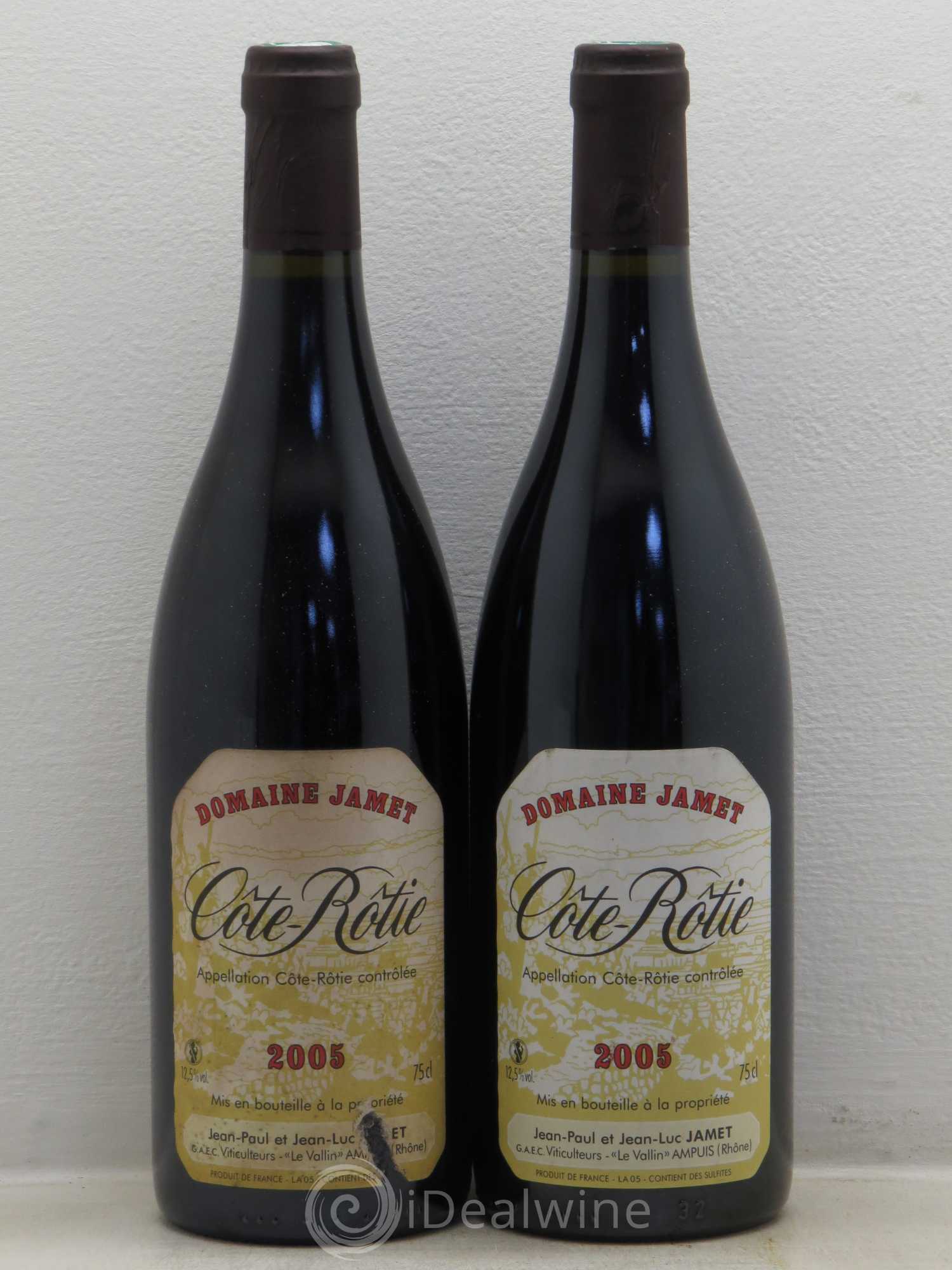 Côte-Rôtie Jamet (Domaine) 2005 - Lot de 2 bouteilles - 0