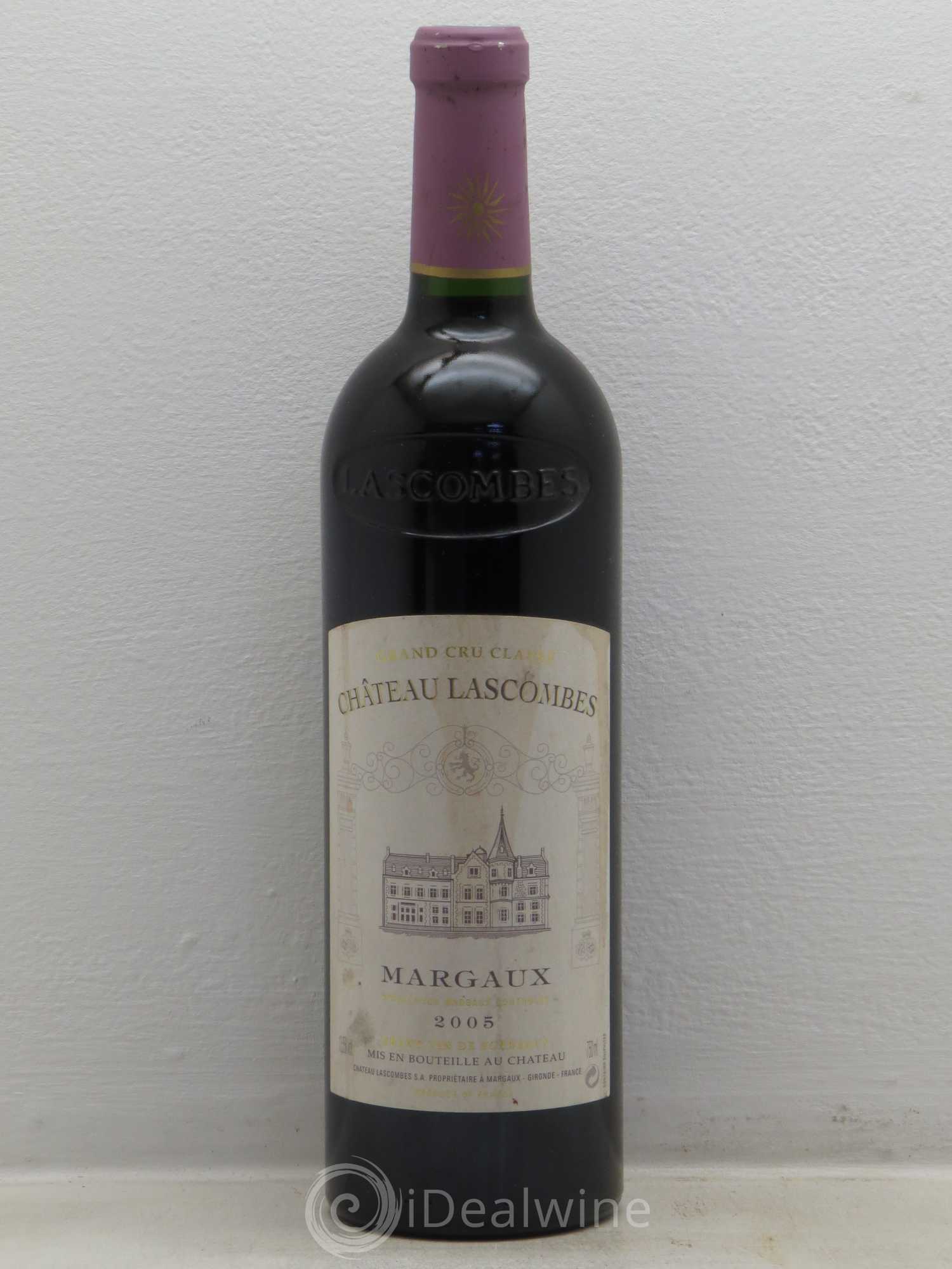 Château Lascombes 2ème Grand Cru Classé 2005 - Lot de 6 bouteilles - 0