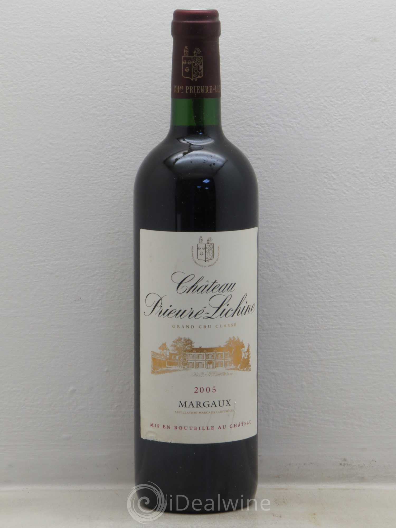 Château Prieuré Lichine 4ème Grand Cru Classé 2005 - Lot de 12 bouteilles - 0