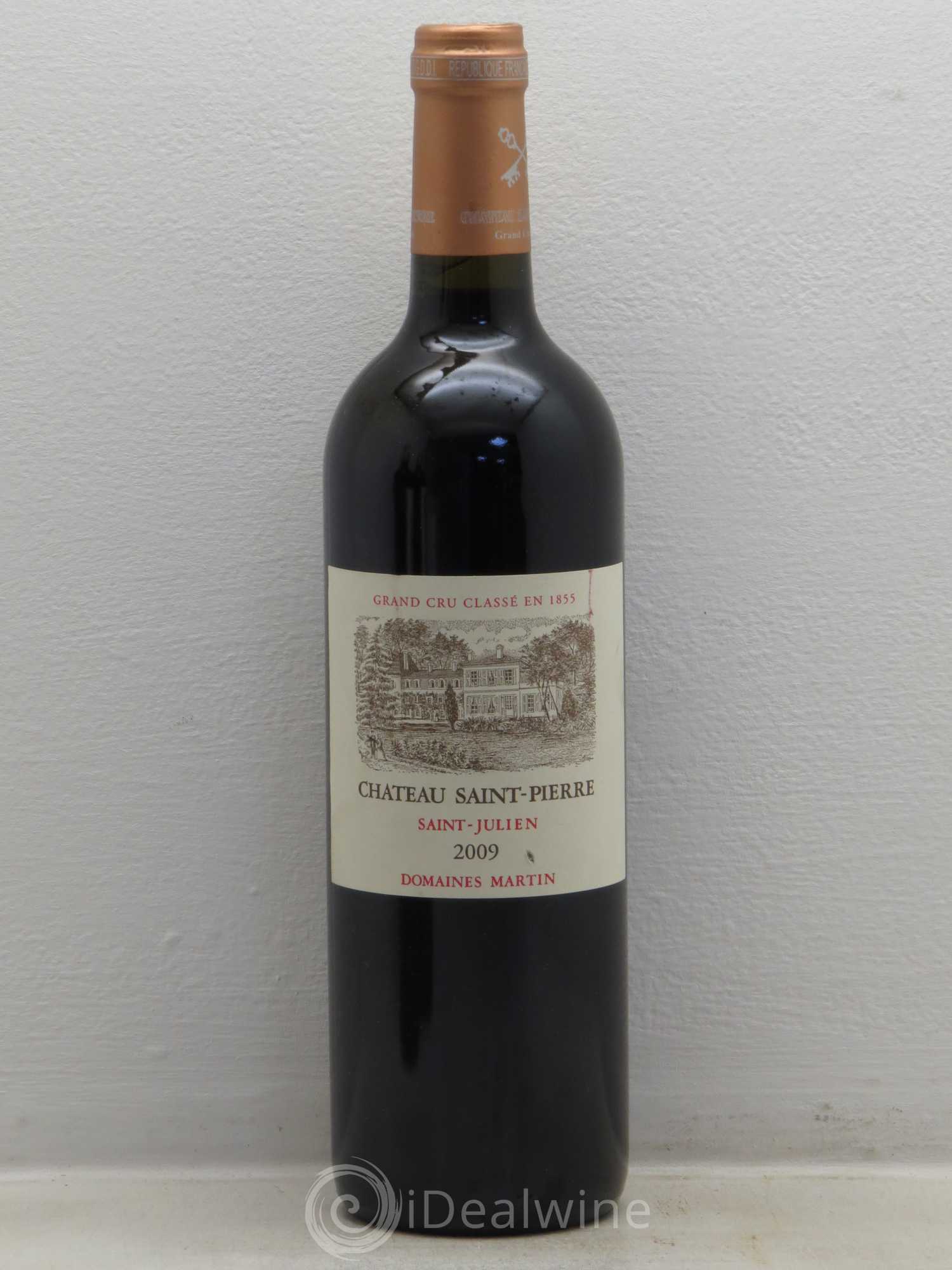 Château Saint-Pierre 4ème Grand Cru Classé 2009 - Lot de 6 bouteilles - 0