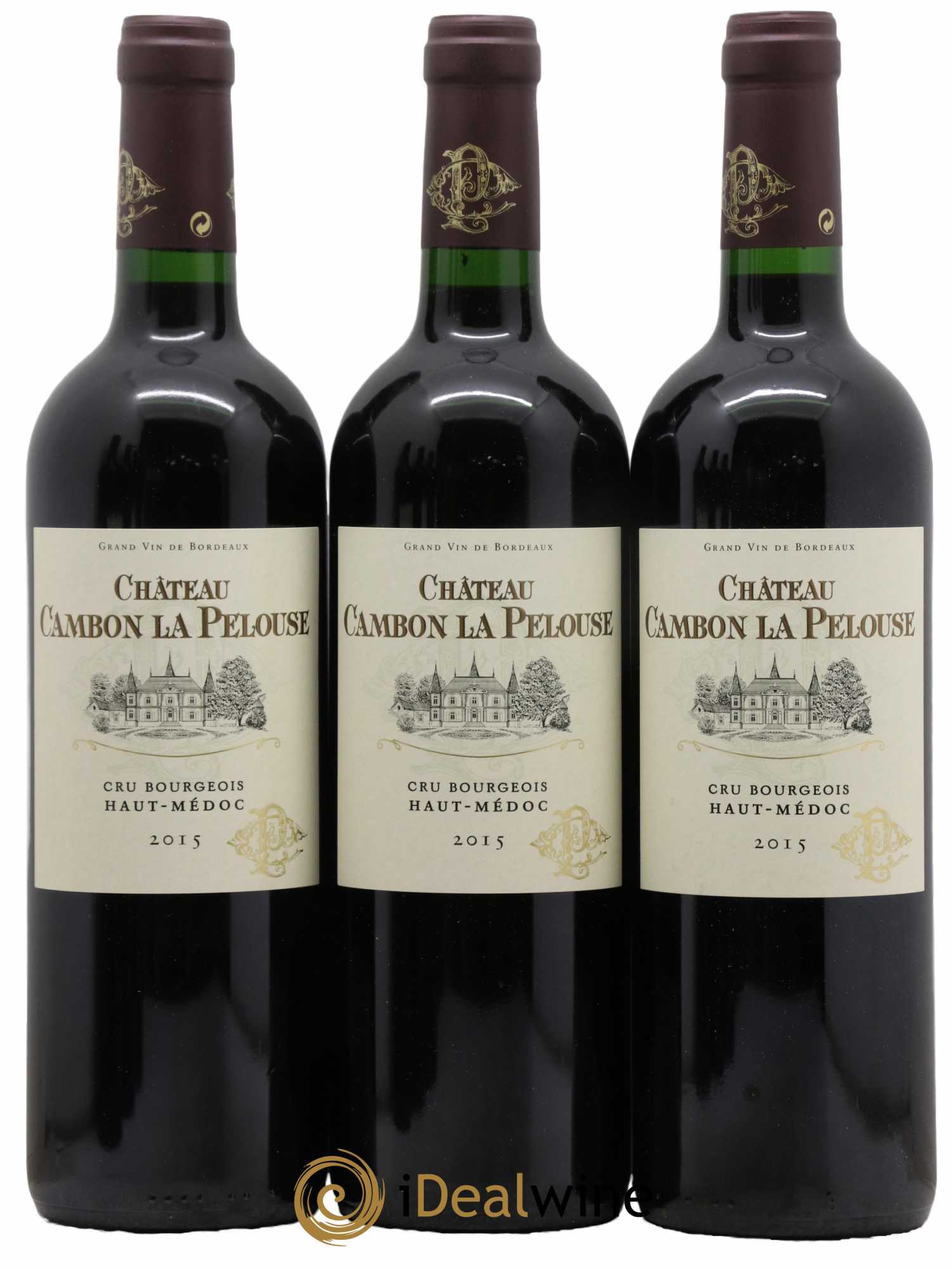 Château Cambon la Pelouse Cru Bourgeois 2015 - Lot of 6 bottles - 2