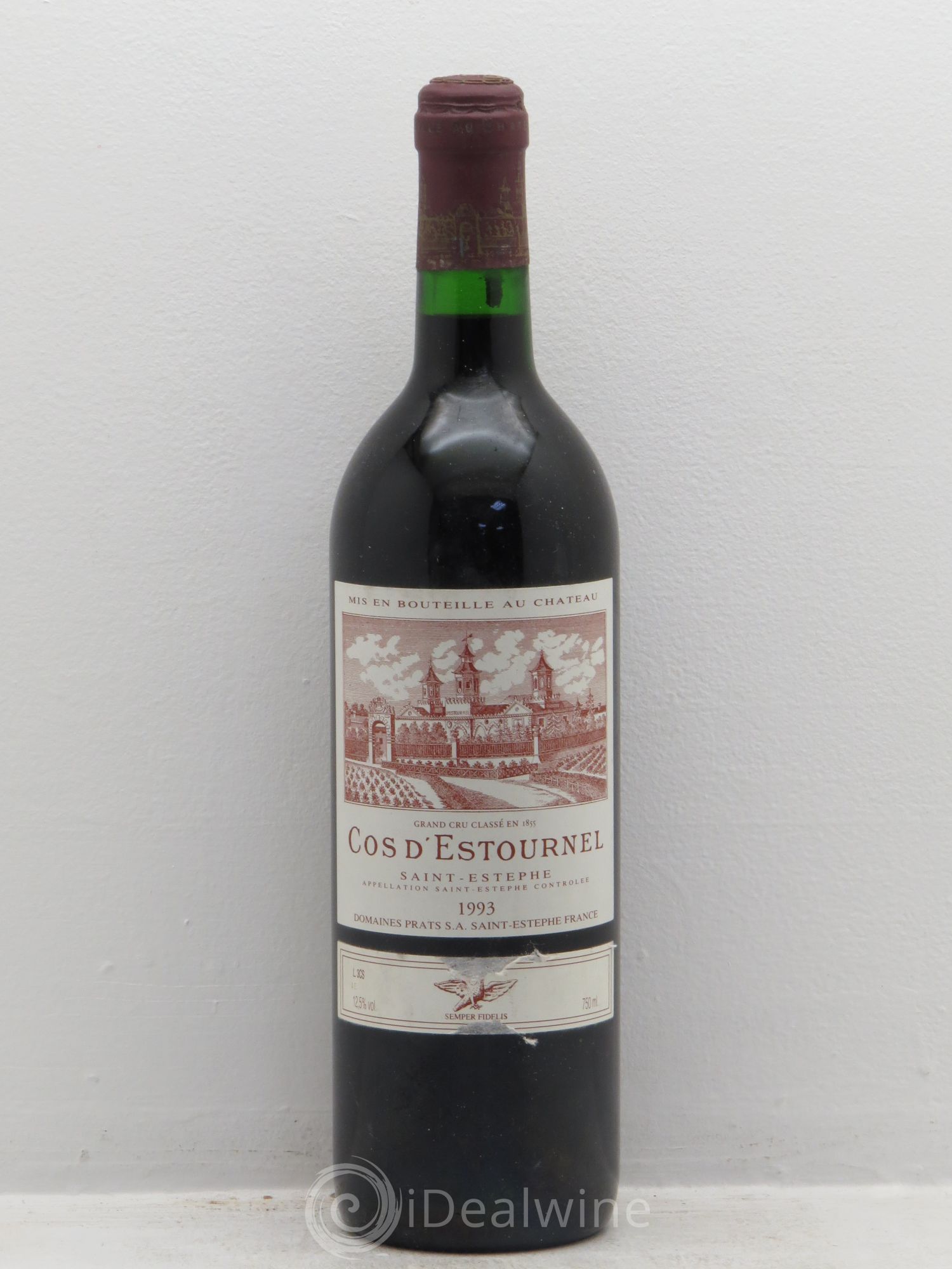 Cos d'Estournel 2ème Grand Cru Classé 1993 - Lot de 1 bouteille - 0