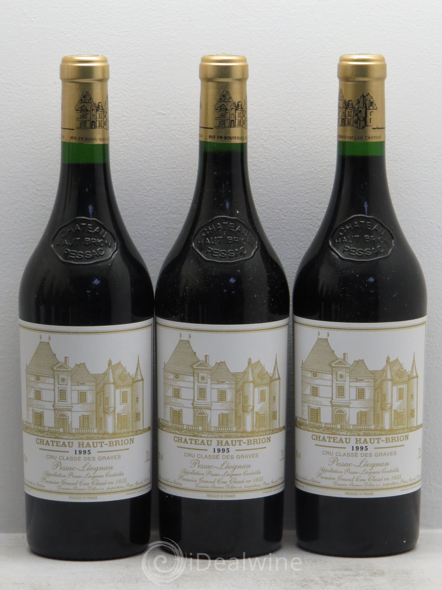 Château Haut Brion 1er Grand Cru Classé 1995 - Lot de 12 bouteilles - 1