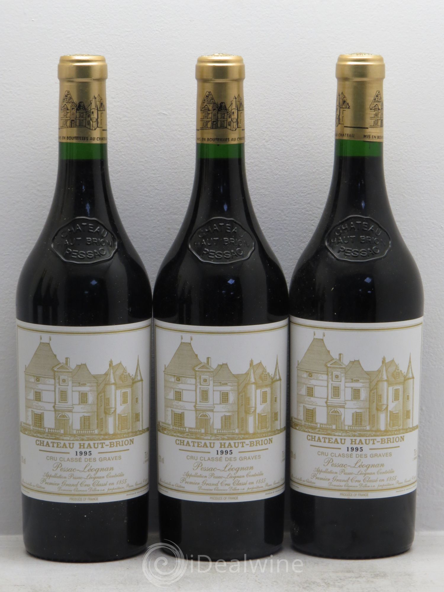 Château Haut Brion 1er Grand Cru Classé 1995 - Lot de 12 bouteilles - 3