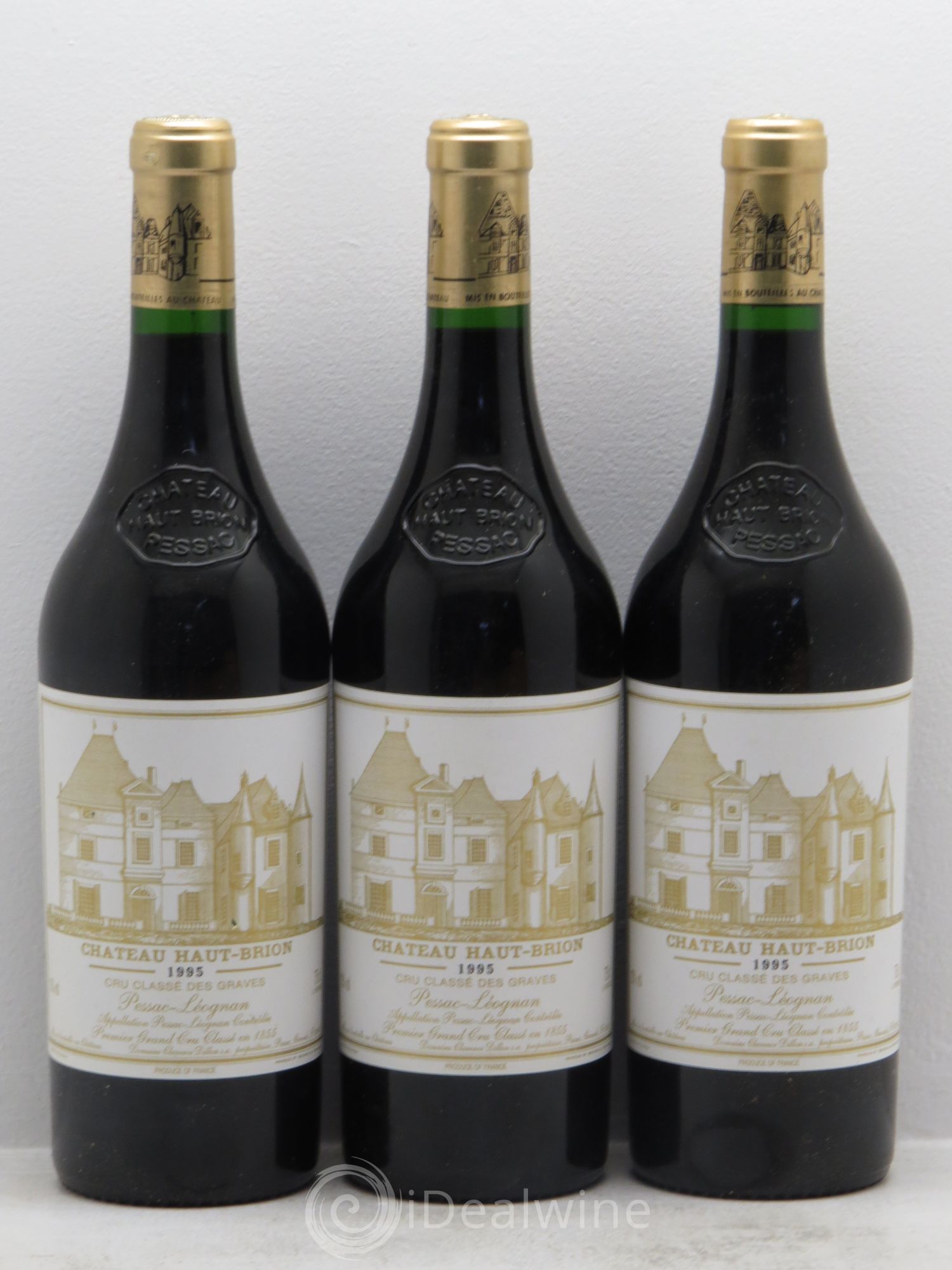 Château Haut Brion 1er Grand Cru Classé 1995 - Lot de 12 bouteilles - 4
