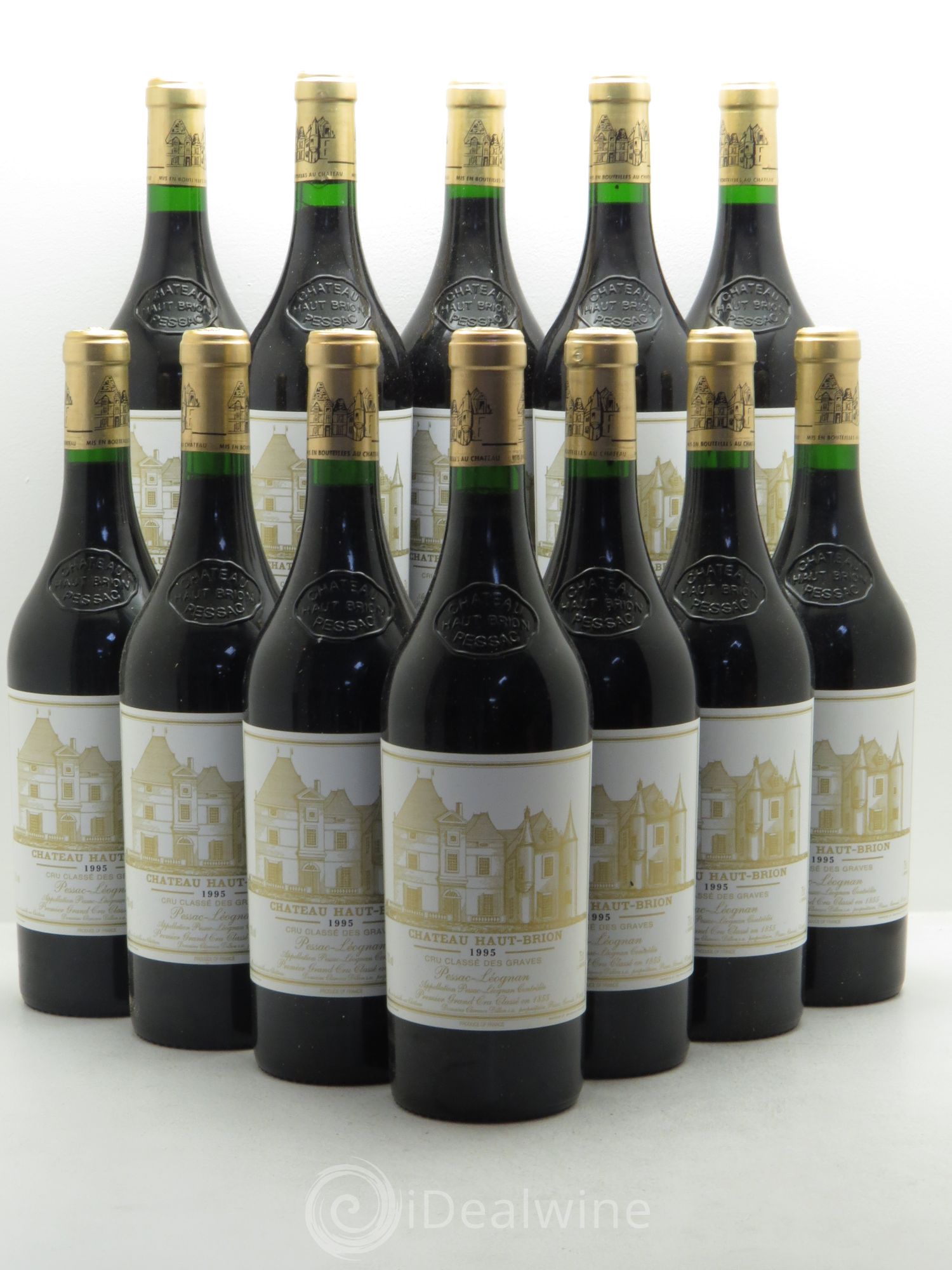 Château Haut Brion 1er Grand Cru Classé 1995 - Lot de 12 bouteilles - 0