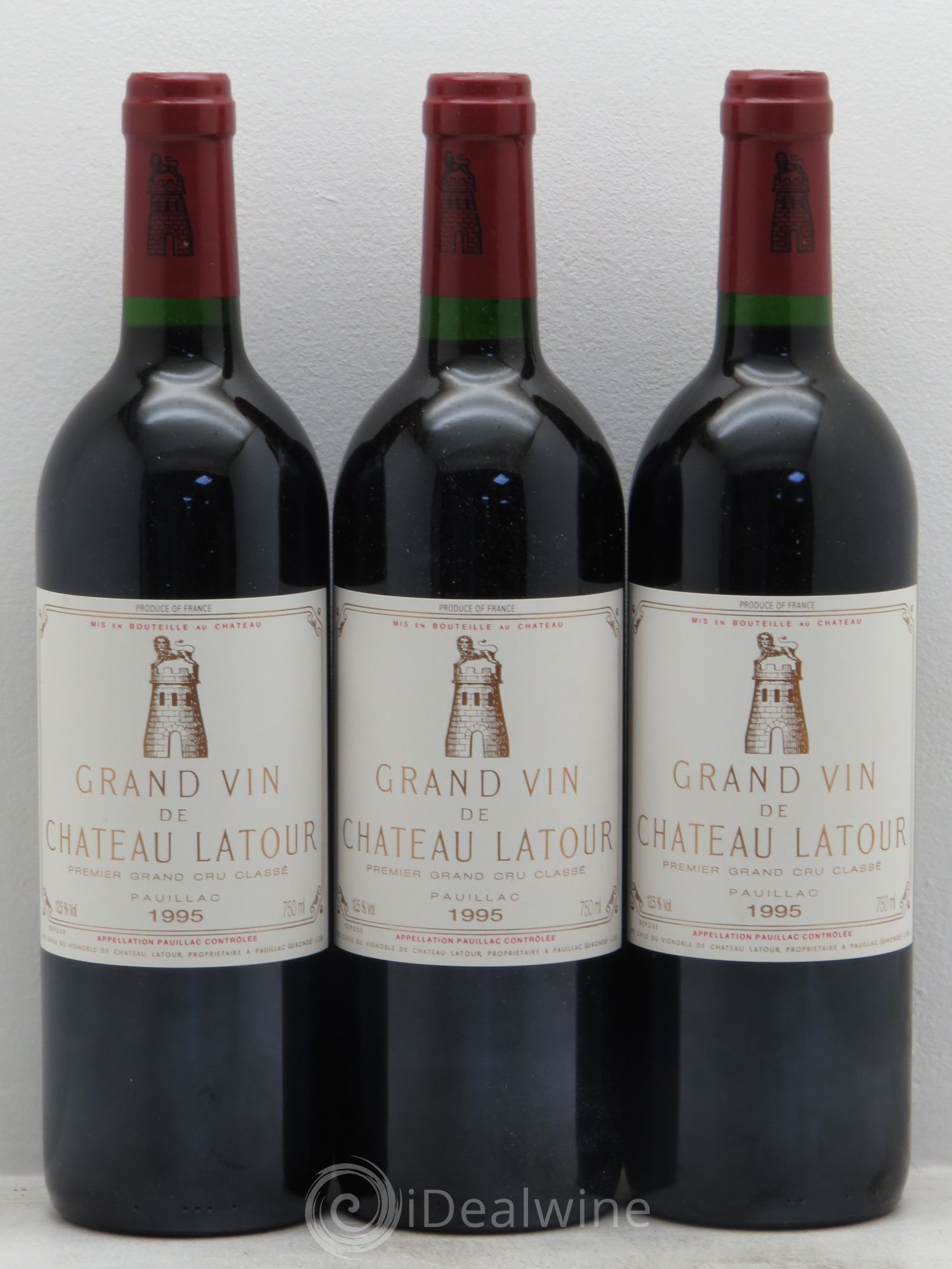 Château Latour 1er Grand Cru Classé 1995 - Lot de 12 bouteilles - 1
