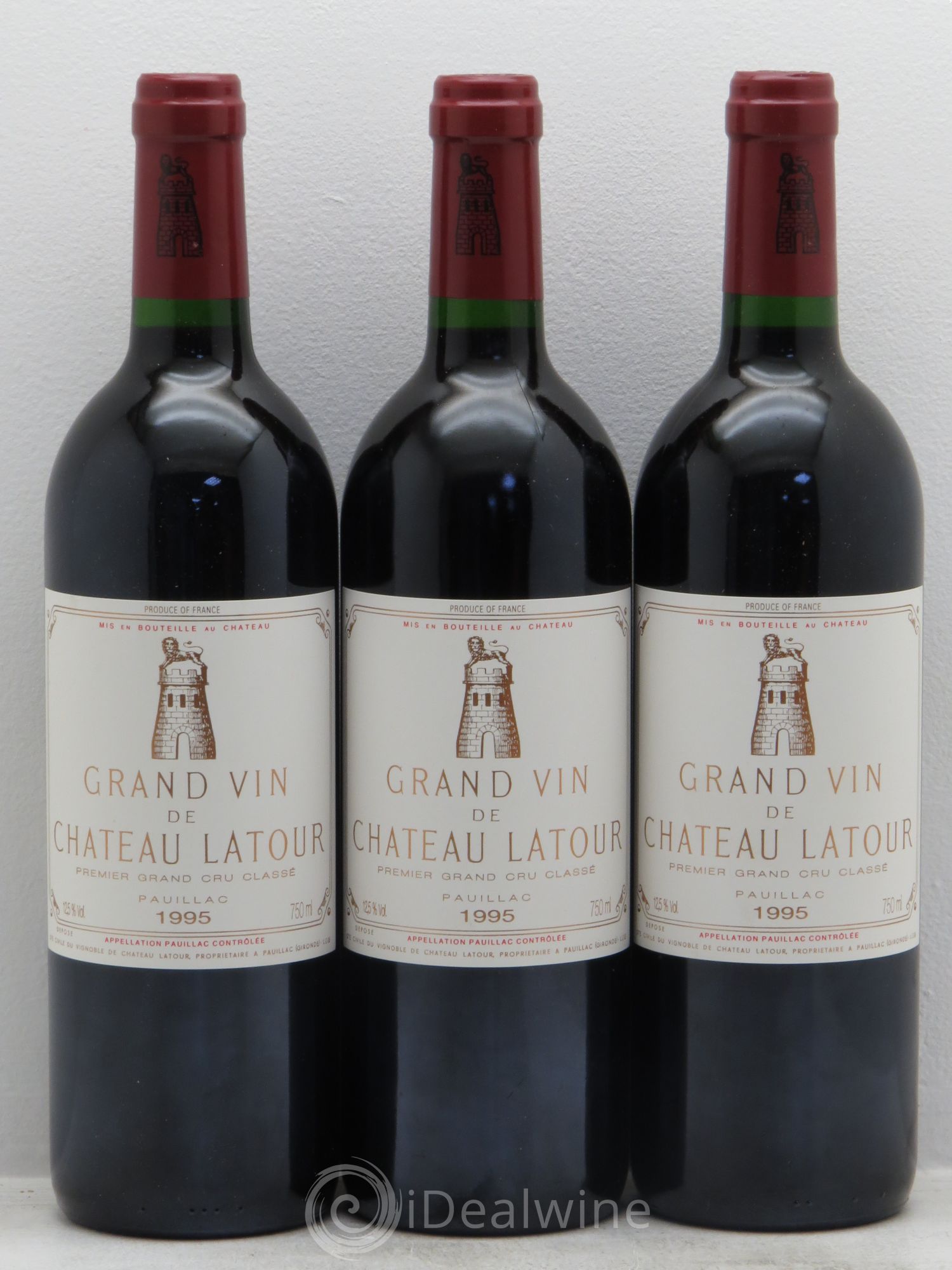 Château Latour 1er Grand Cru Classé 1995 - Lot de 12 bouteilles - 2