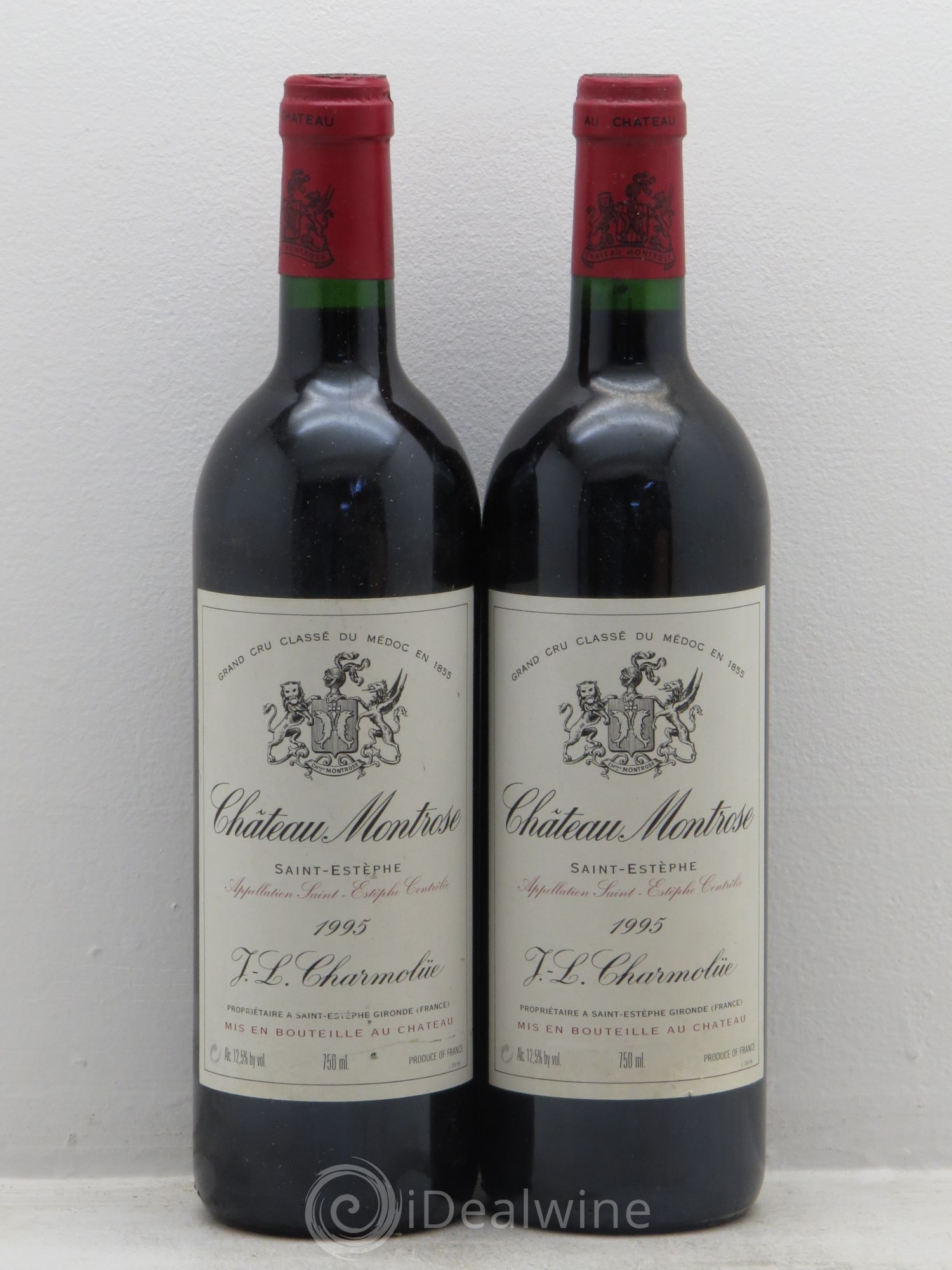 Château Montrose 2ème Grand Cru Classé 1995 - Lot de 2 bouteilles - 0