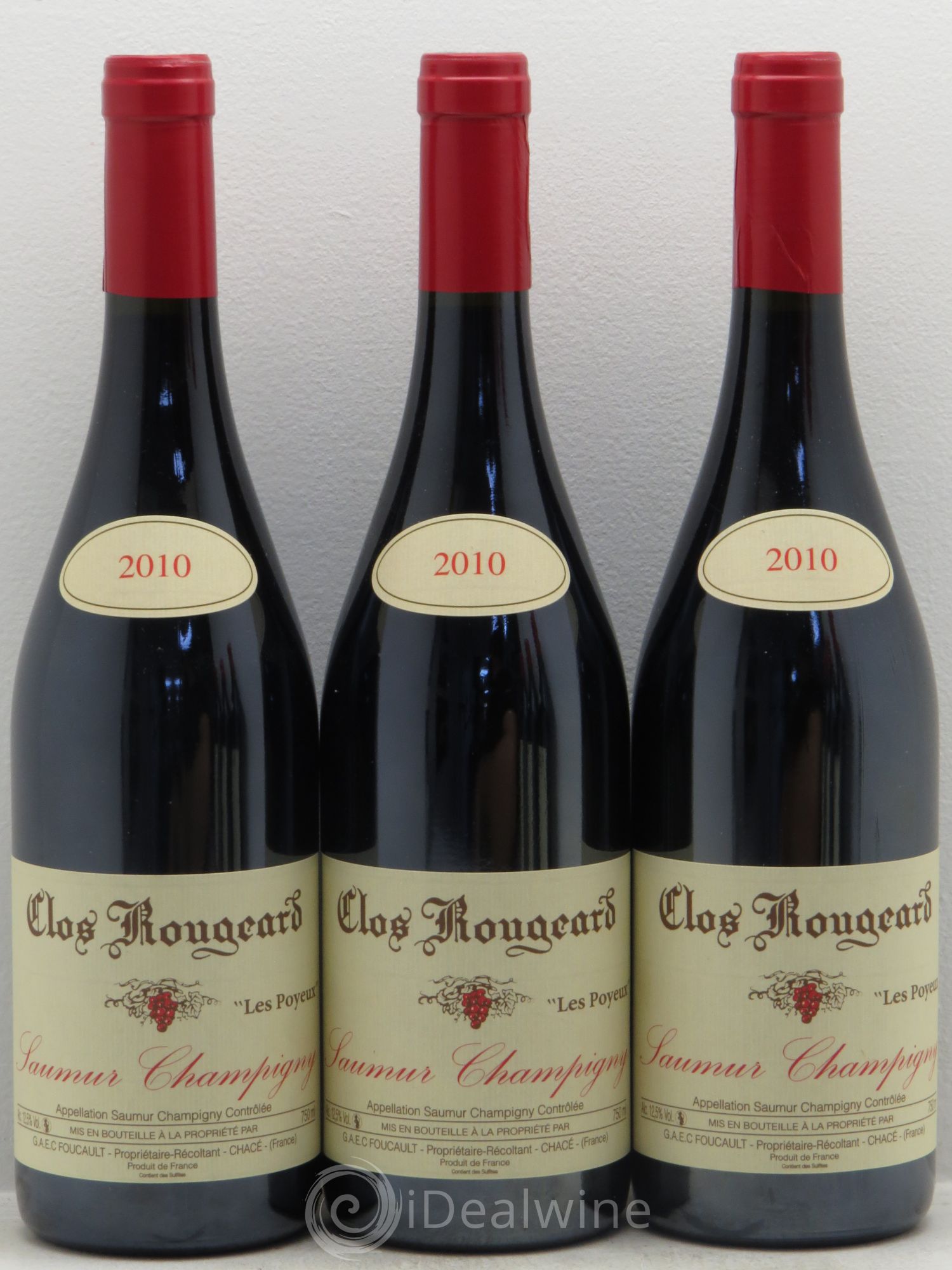Saumur-Champigny Les Poyeux Clos Rougeard 2010 - Lot de 6 bouteilles - 2