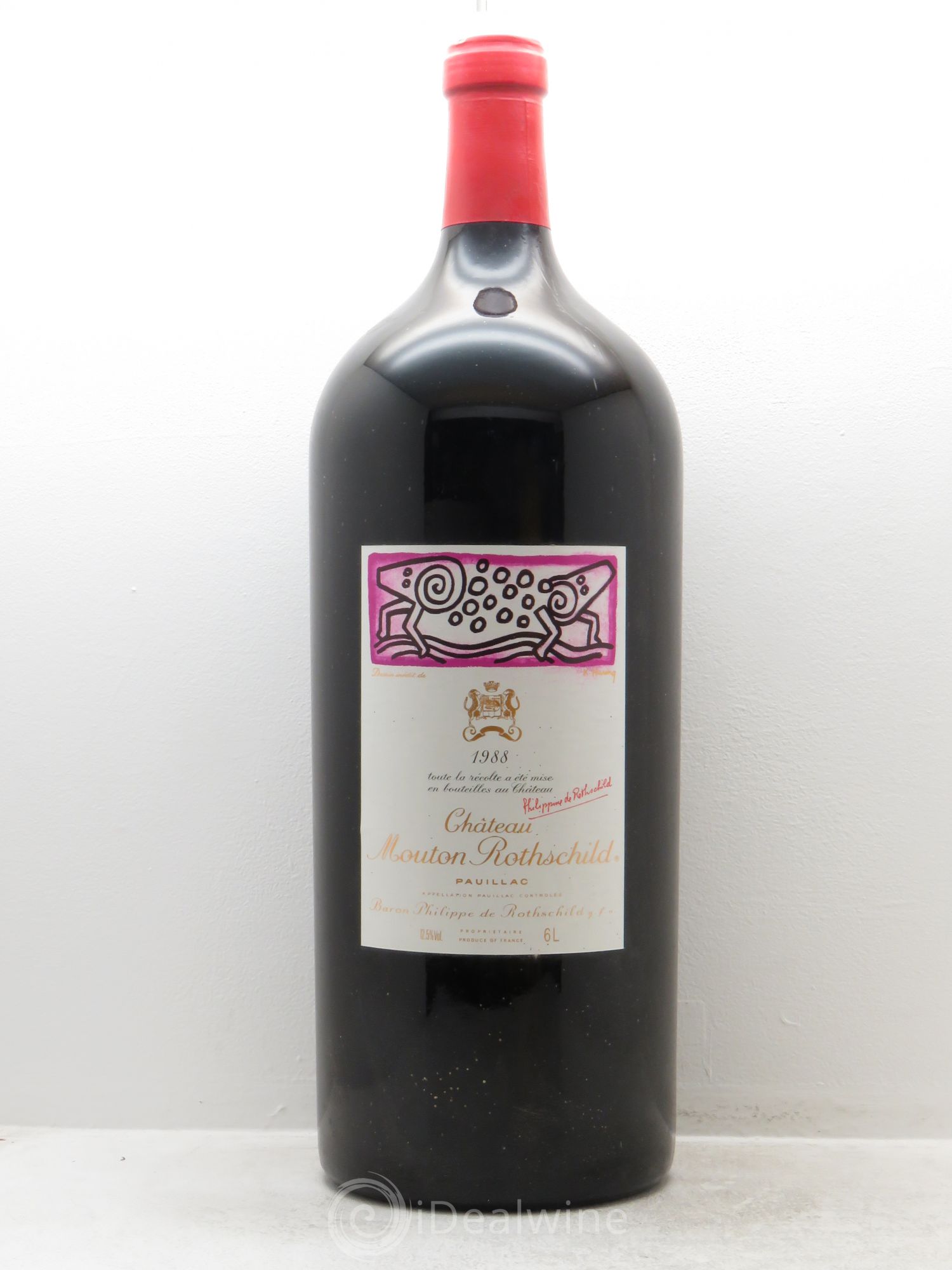 Château Mouton Rothschild 1er Grand Cru Classé 1988 - Lot de 1 impériale - 0
