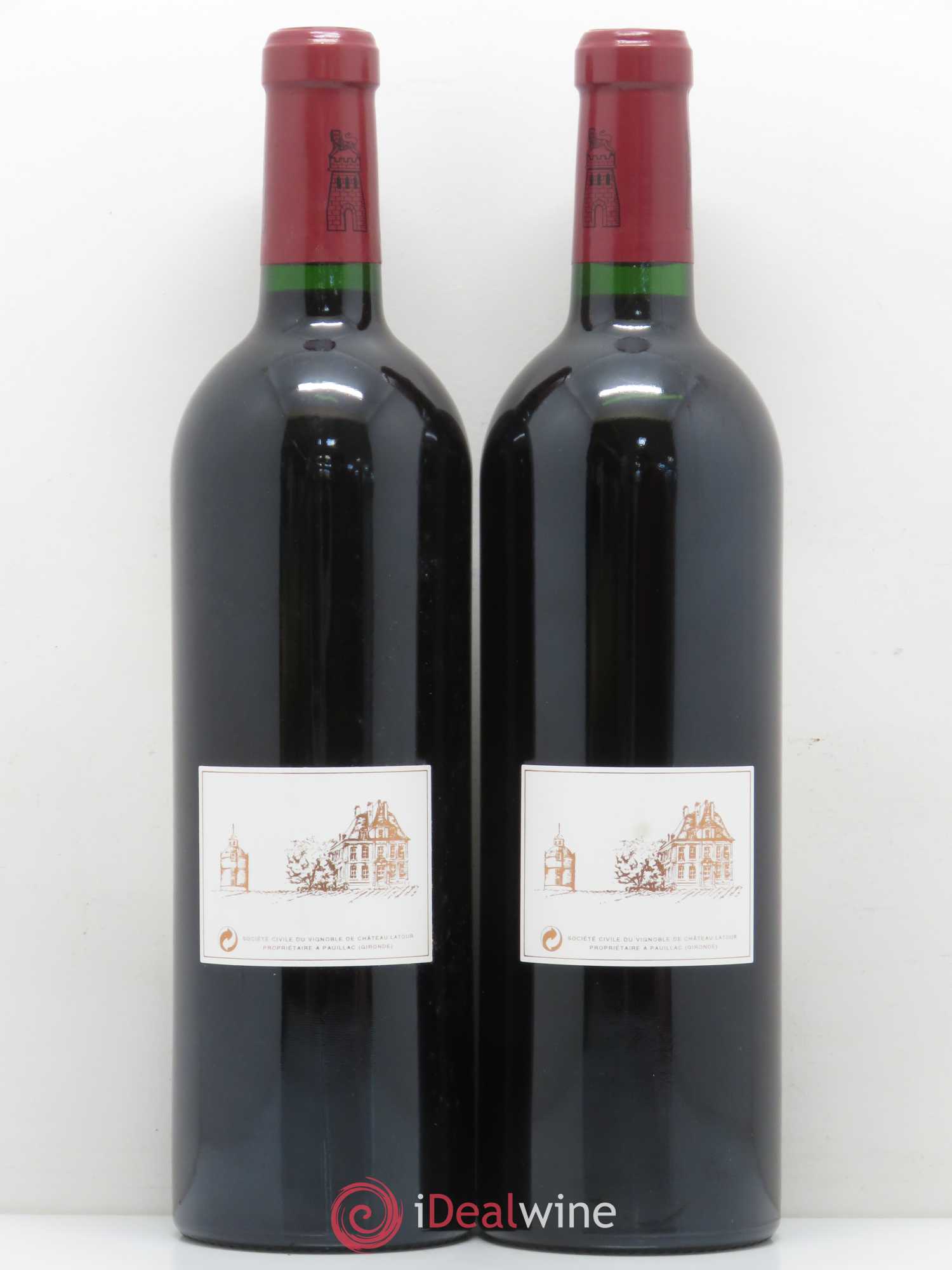 Château Latour 1er Grand Cru Classé 1998 - Lot de 2 bouteilles - 1