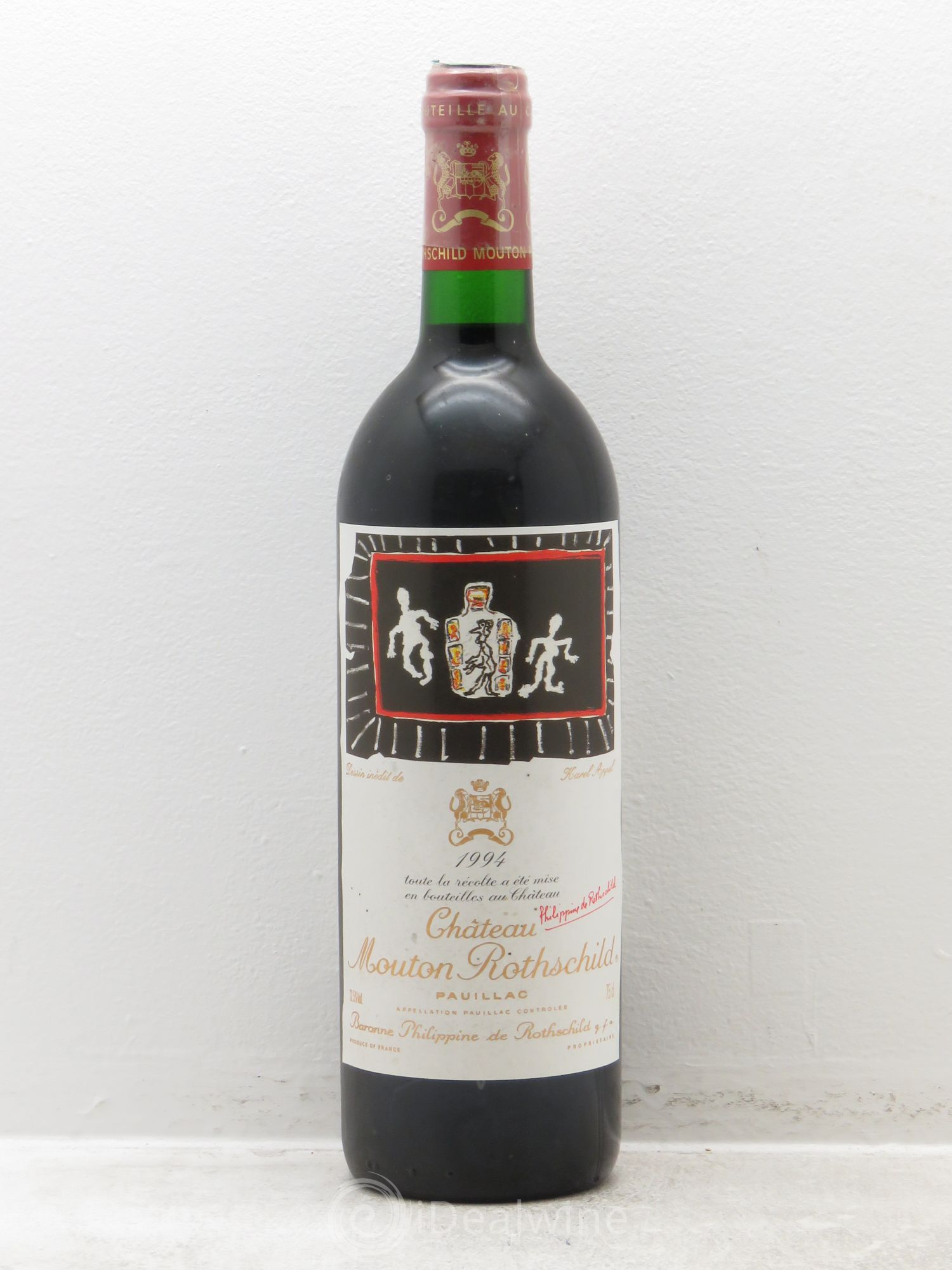 Château Mouton Rothschild 1er Grand Cru Classé 1994 - Lot de 1 bouteille - 0