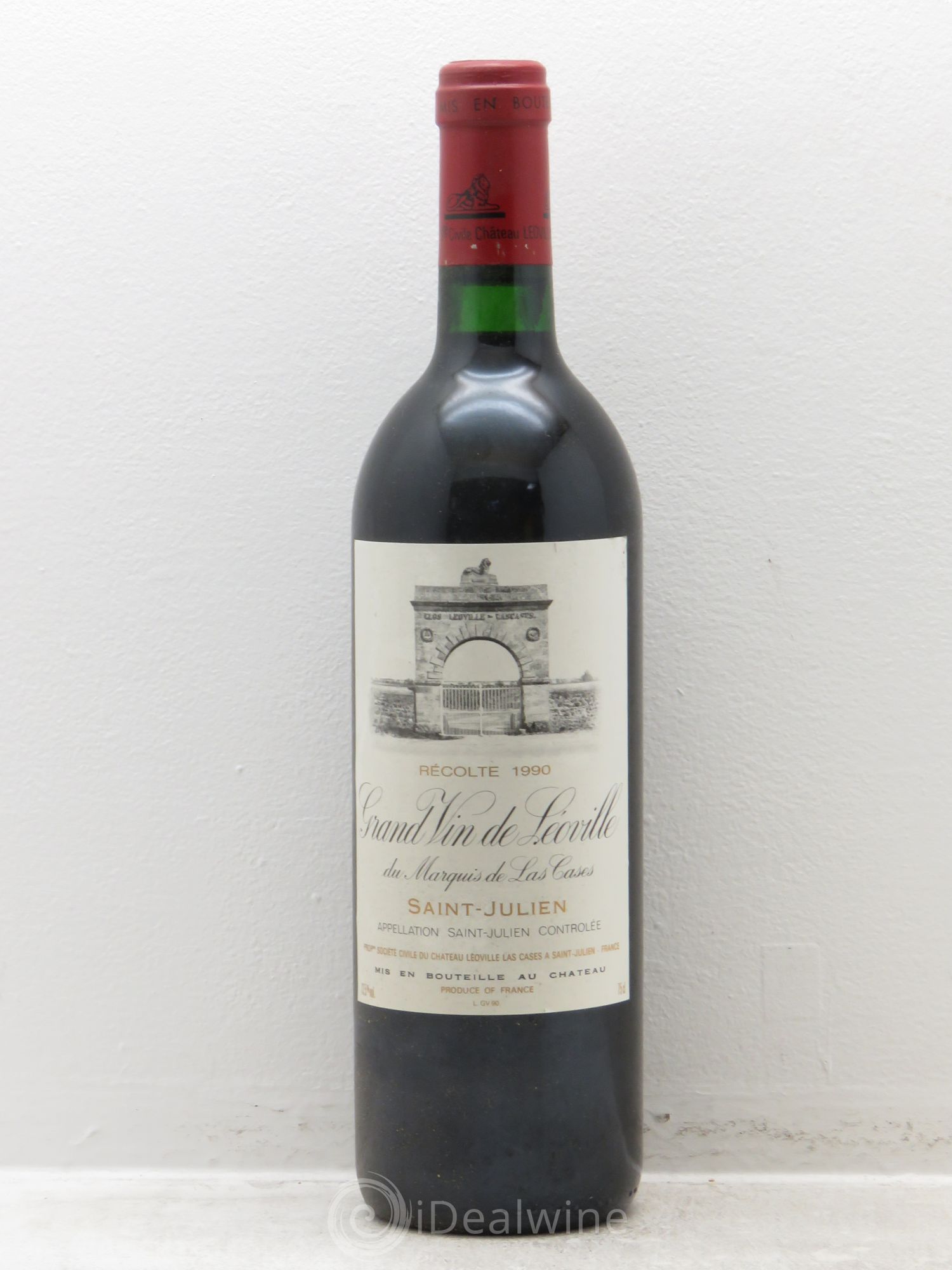 Château Léoville Las Cases 2ème Grand Cru Classé 1990 - Lot de 1 bouteille - 0
