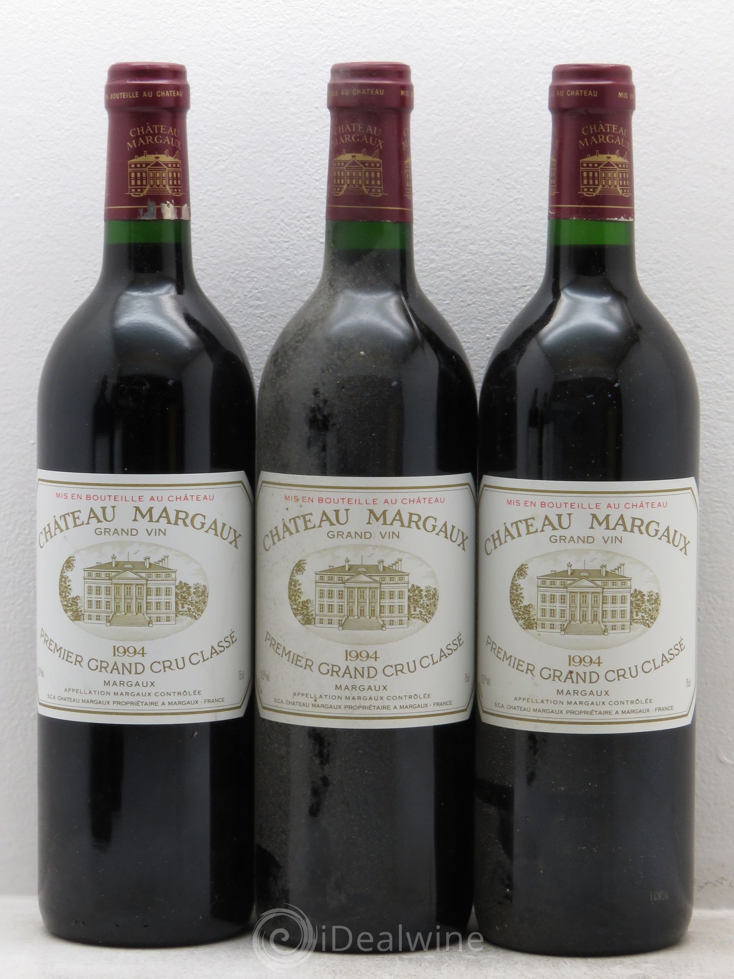 Château Margaux 1er Grand Cru Classé 1994 - Lot de 6 bouteilles - 1