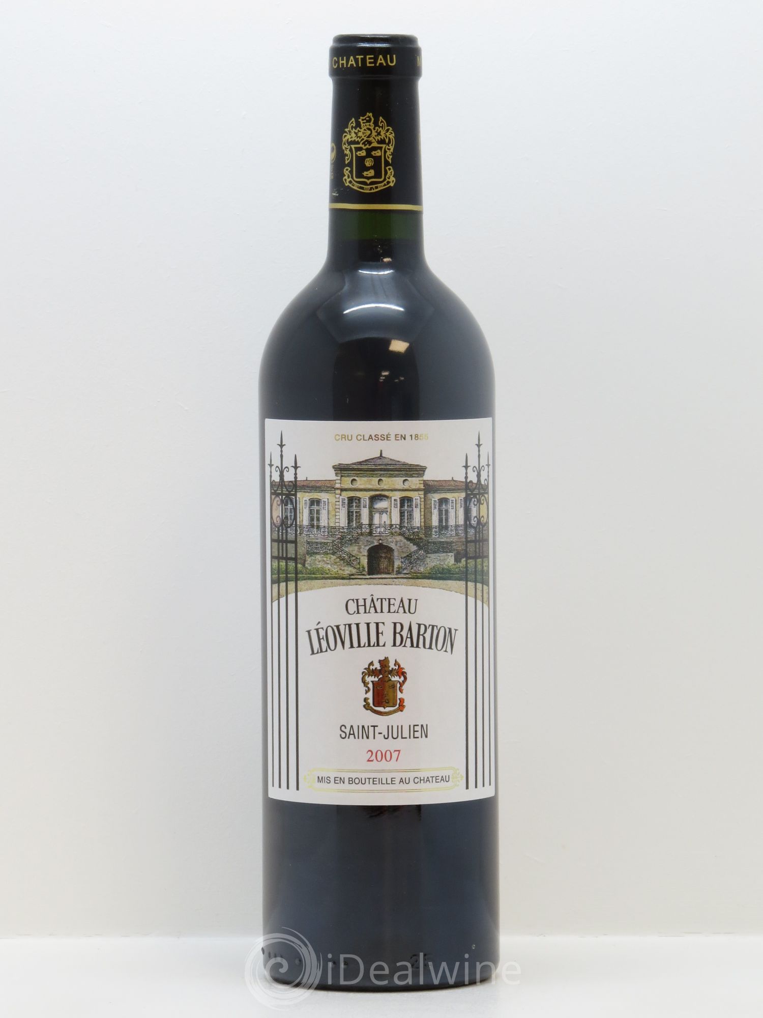 Château Léoville Barton 2ème Grand Cru Classé 2007 - Lot de 1 bouteille - 0