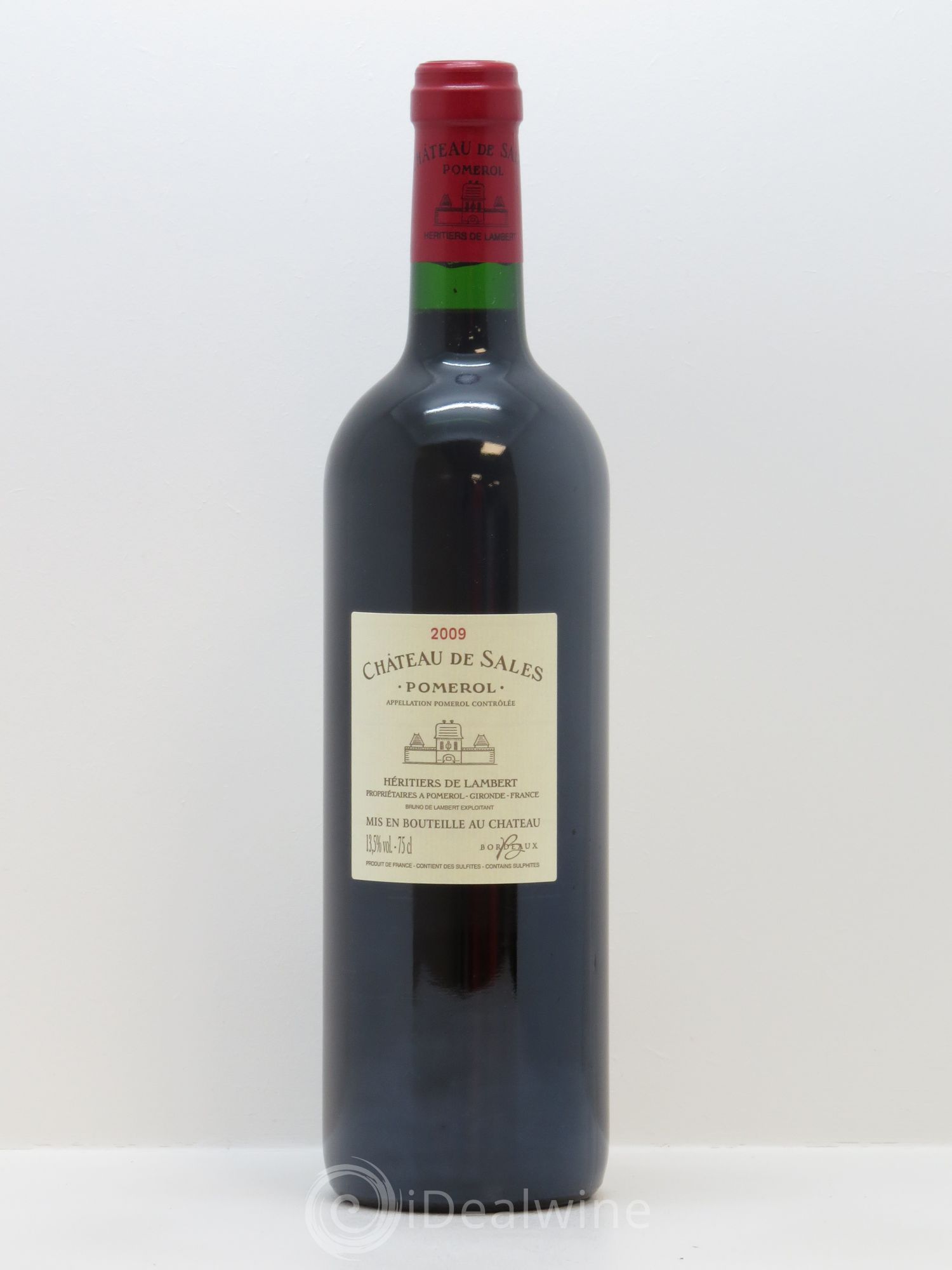 Château de Sales 2009 - Lot de 1 bouteille - 1