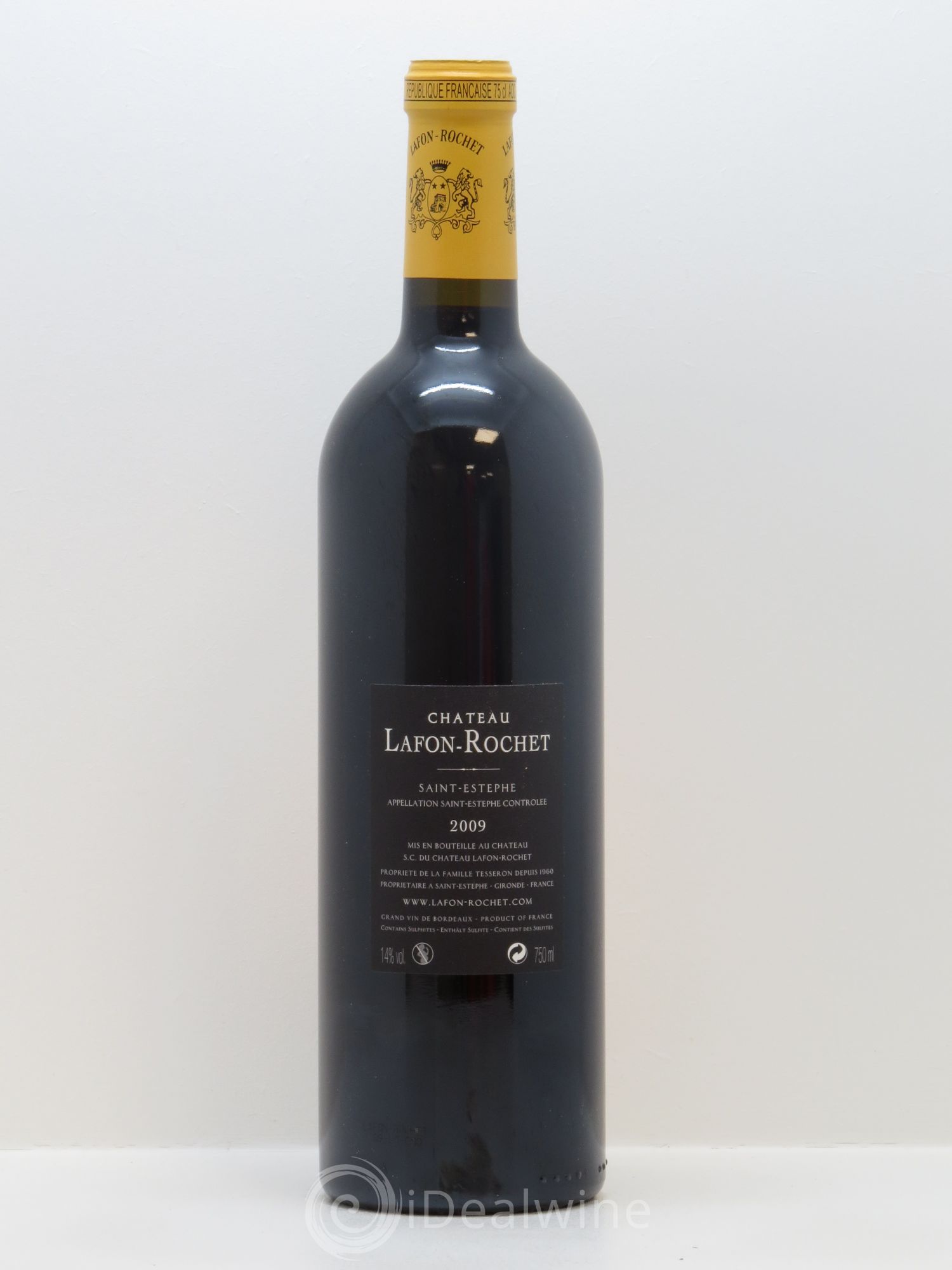 Château Lafon Rochet 4ème Grand Cru Classé 2009 - Lot de 1 bouteille - 1