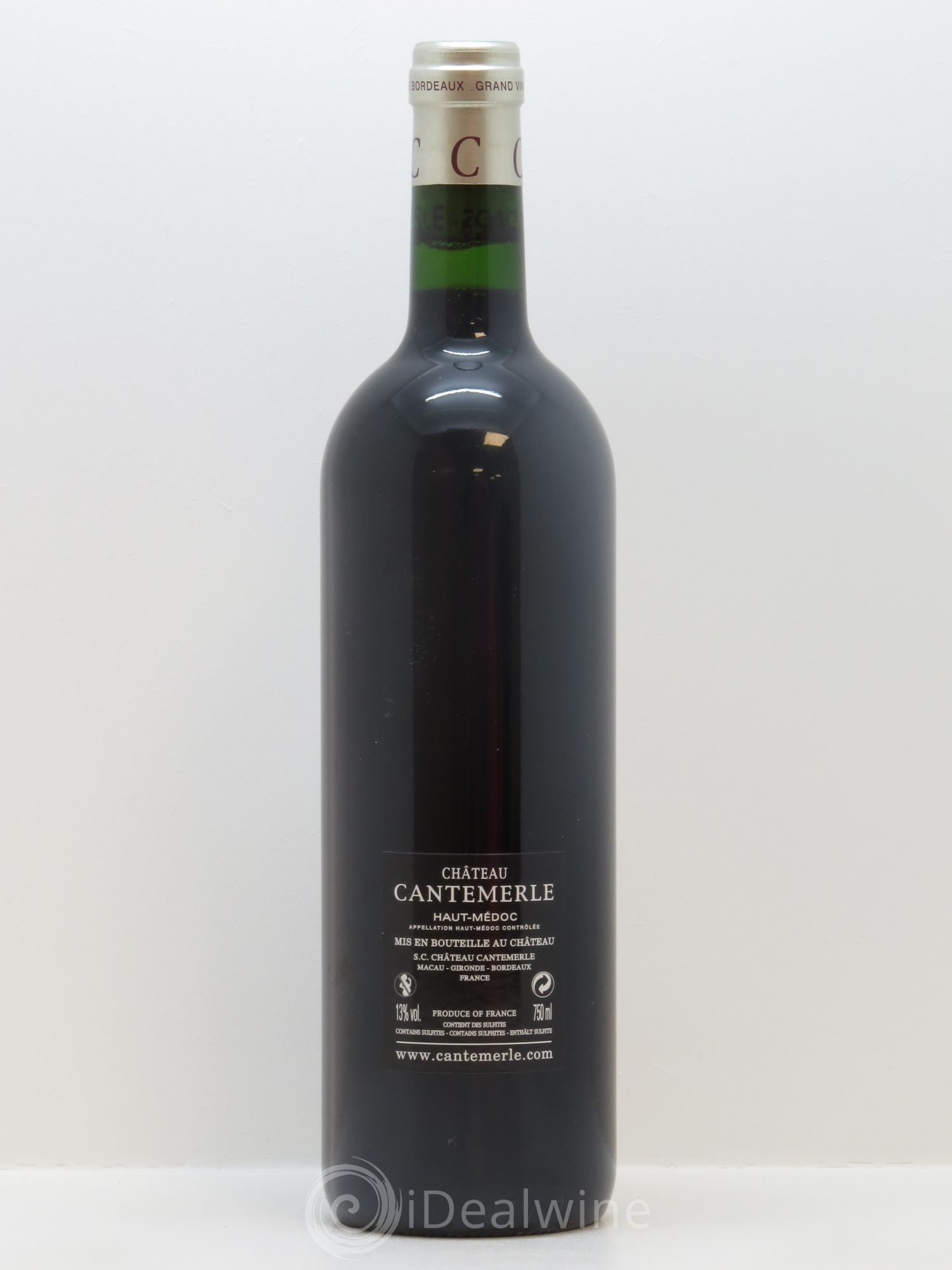 Château Cantemerle 5ème Grand Cru Classé 2010 - Lot de 1 bouteille - 1