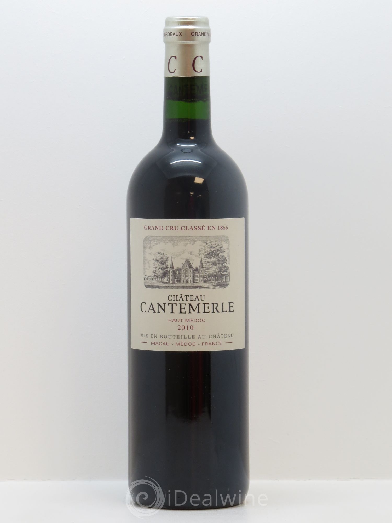 Château Cantemerle 5ème Grand Cru Classé 2010 - Lot de 1 bouteille - 0