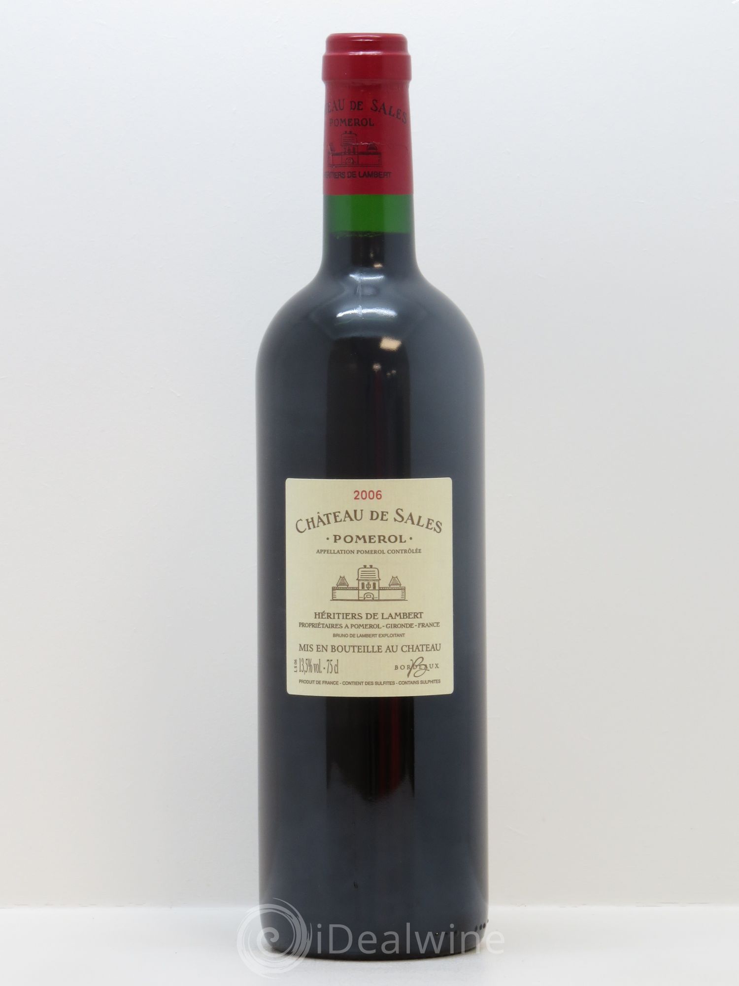 Château de Sales 2006 - Lot de 1 bouteille - 1