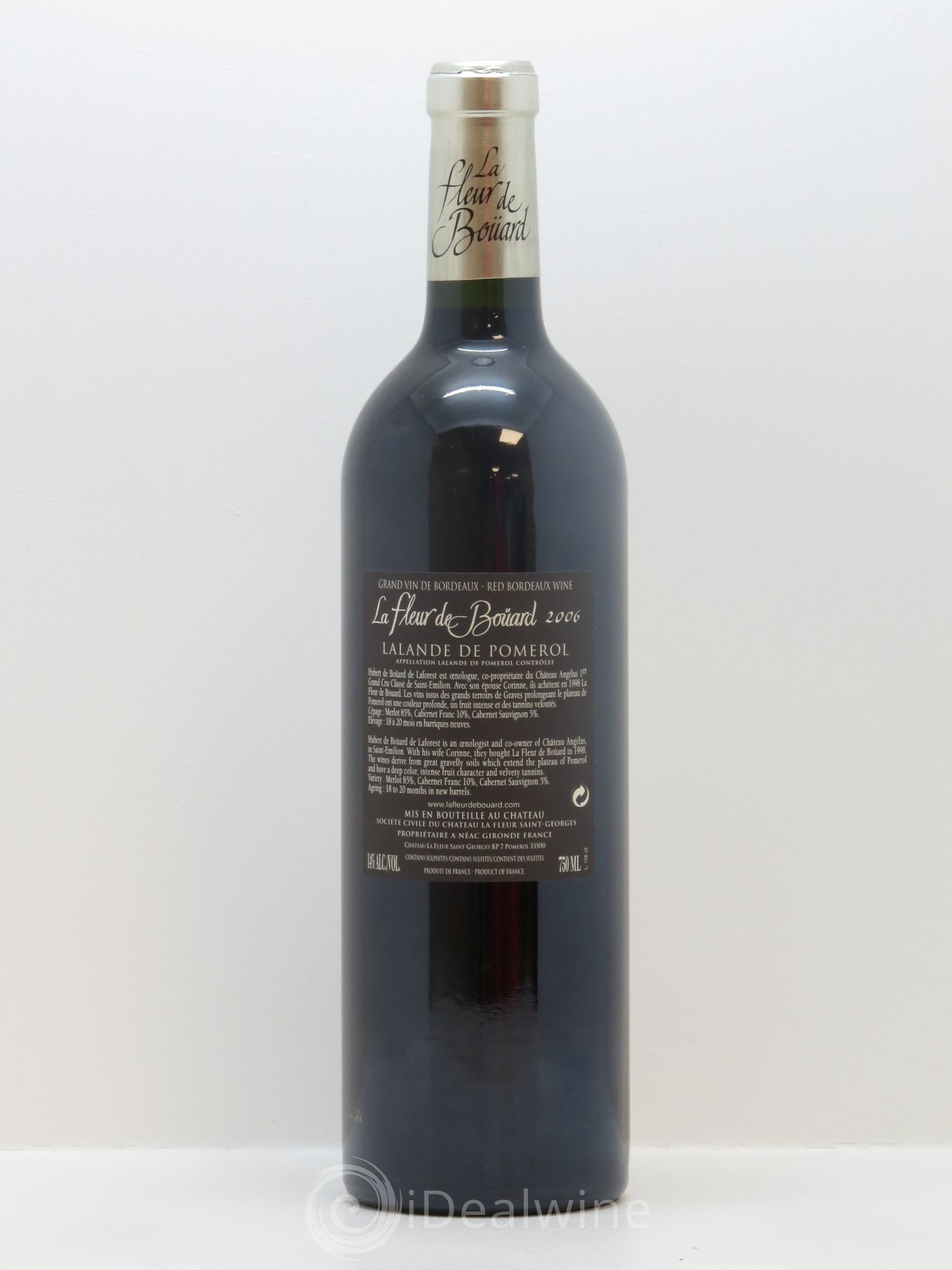 Château La Fleur de Boüard 2006 - Lot de 1 bouteille - 1
