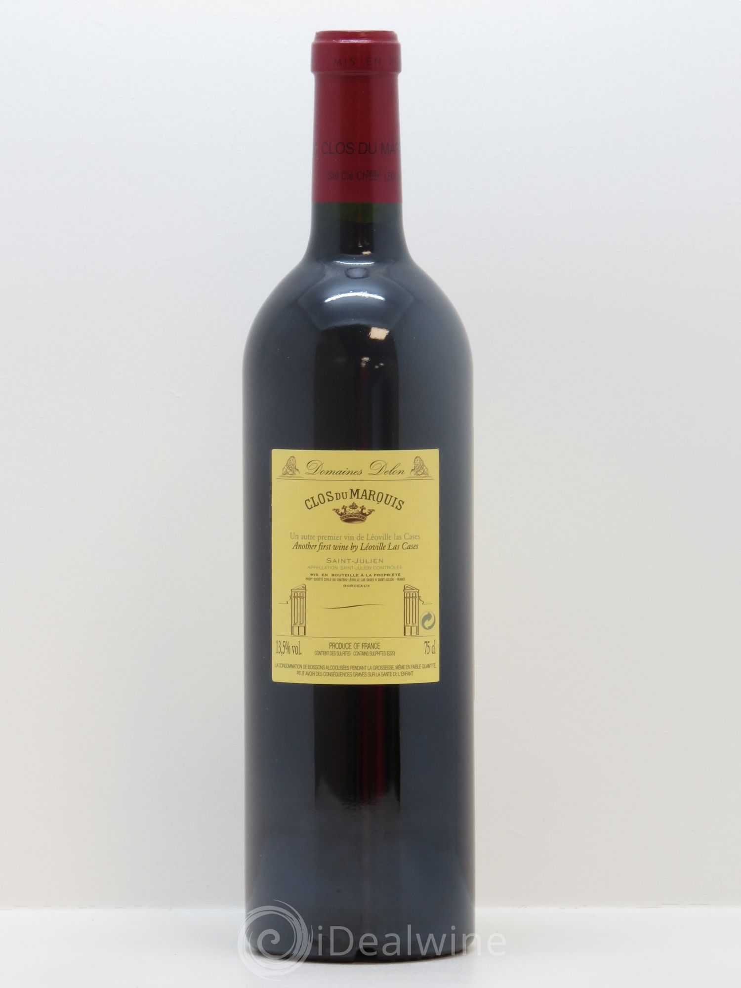 Clos du Marquis 2011 - Lot de 1 bouteille - 1
