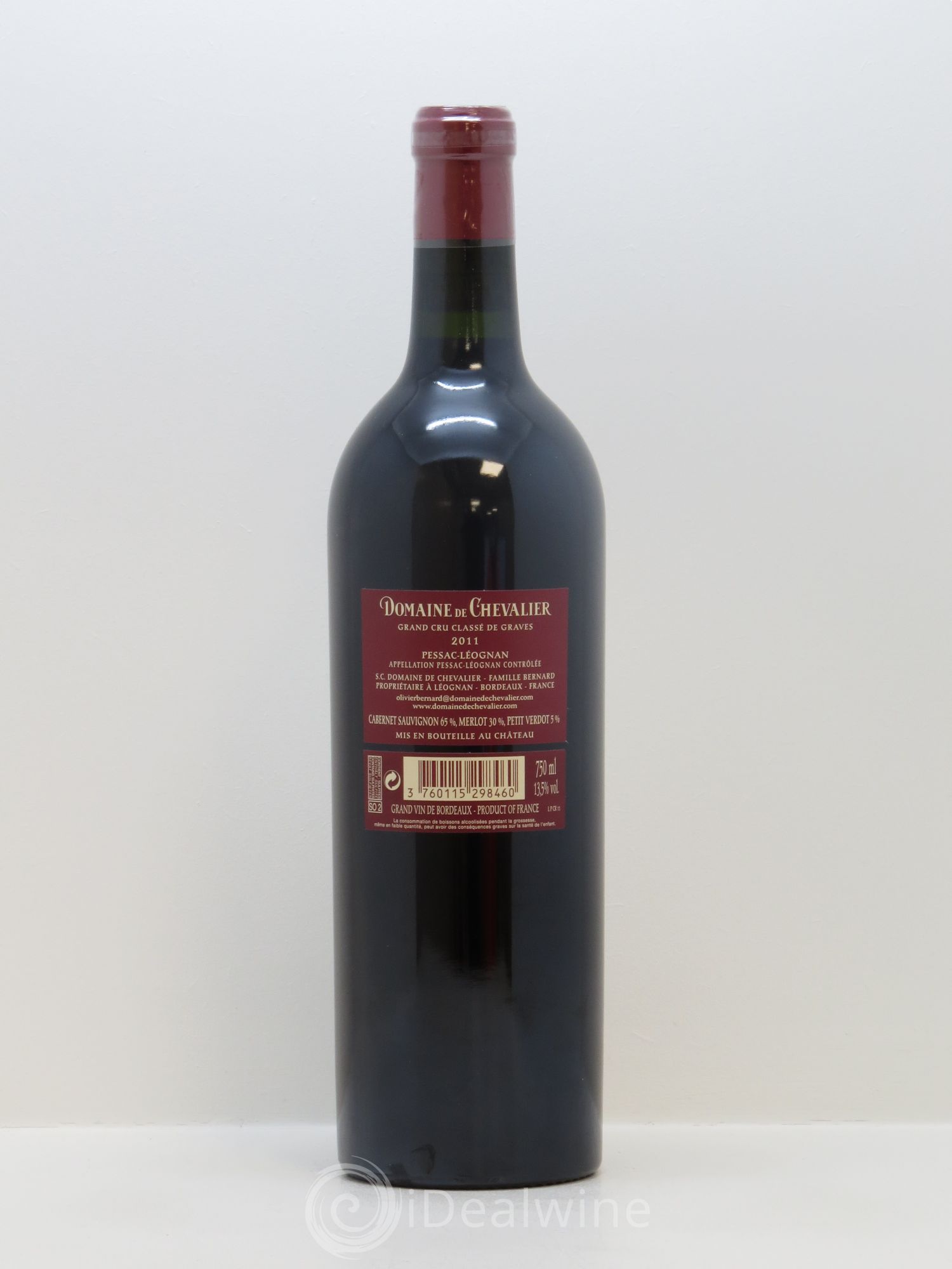 Domaine de Chevalier Cru Classé de Graves 2011 - Lot de 1 bouteille - 1