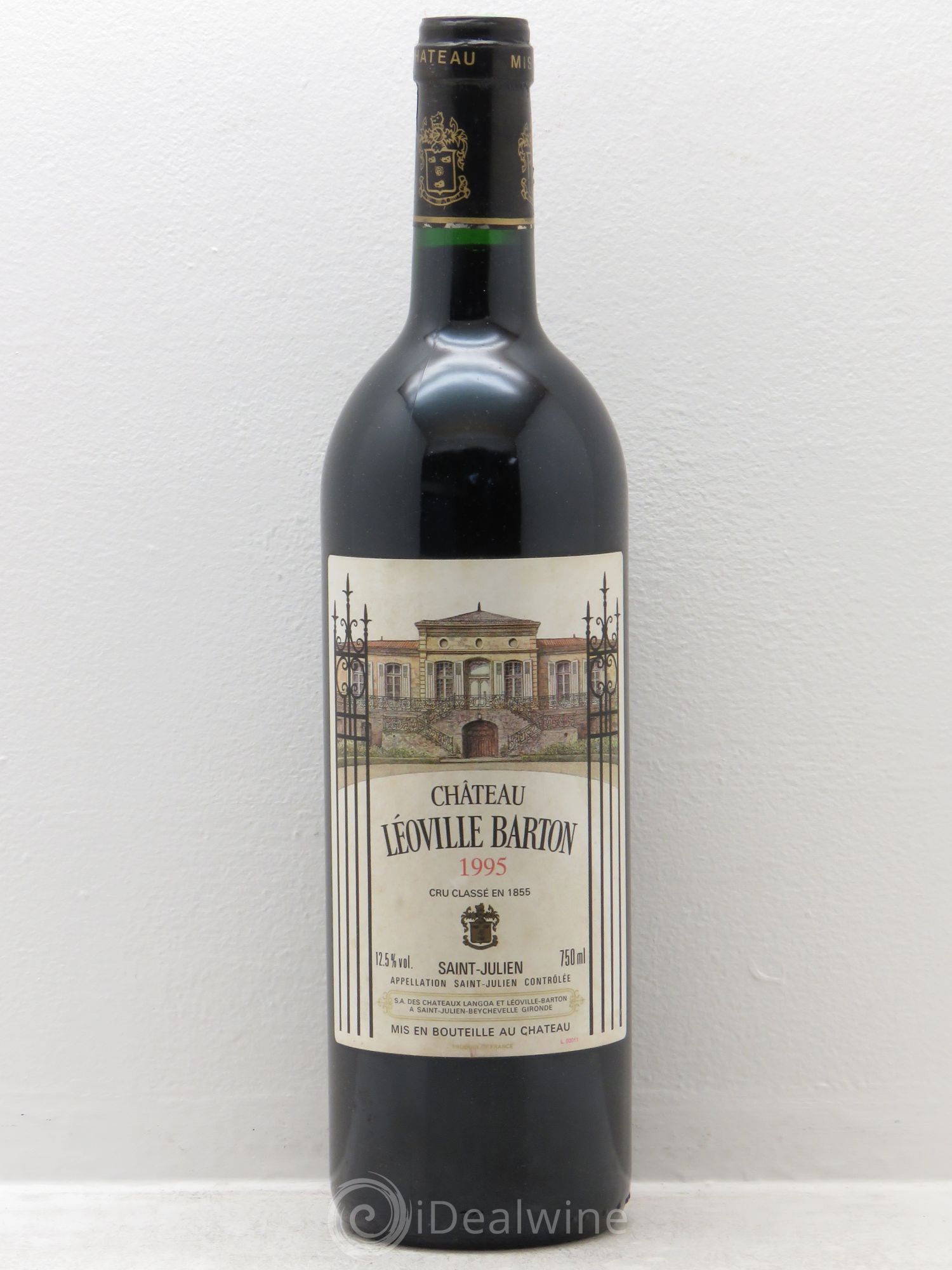 Château Léoville Barton 2ème Grand Cru Classé 1995 - Lot de 12 bouteilles - 0