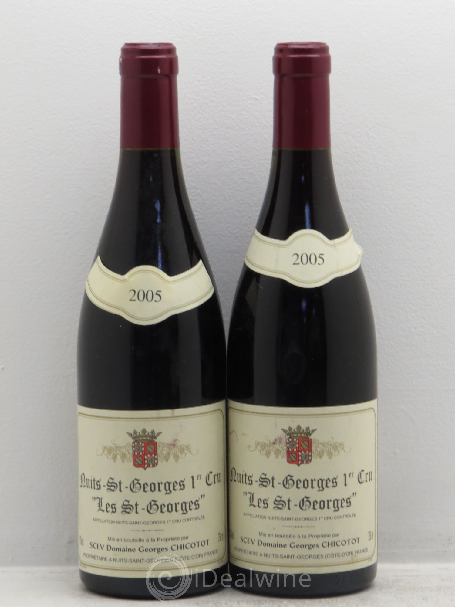 Nuits-Saint-Georges 1er Cru 2005 - Posten von 2 Flaschen - 0