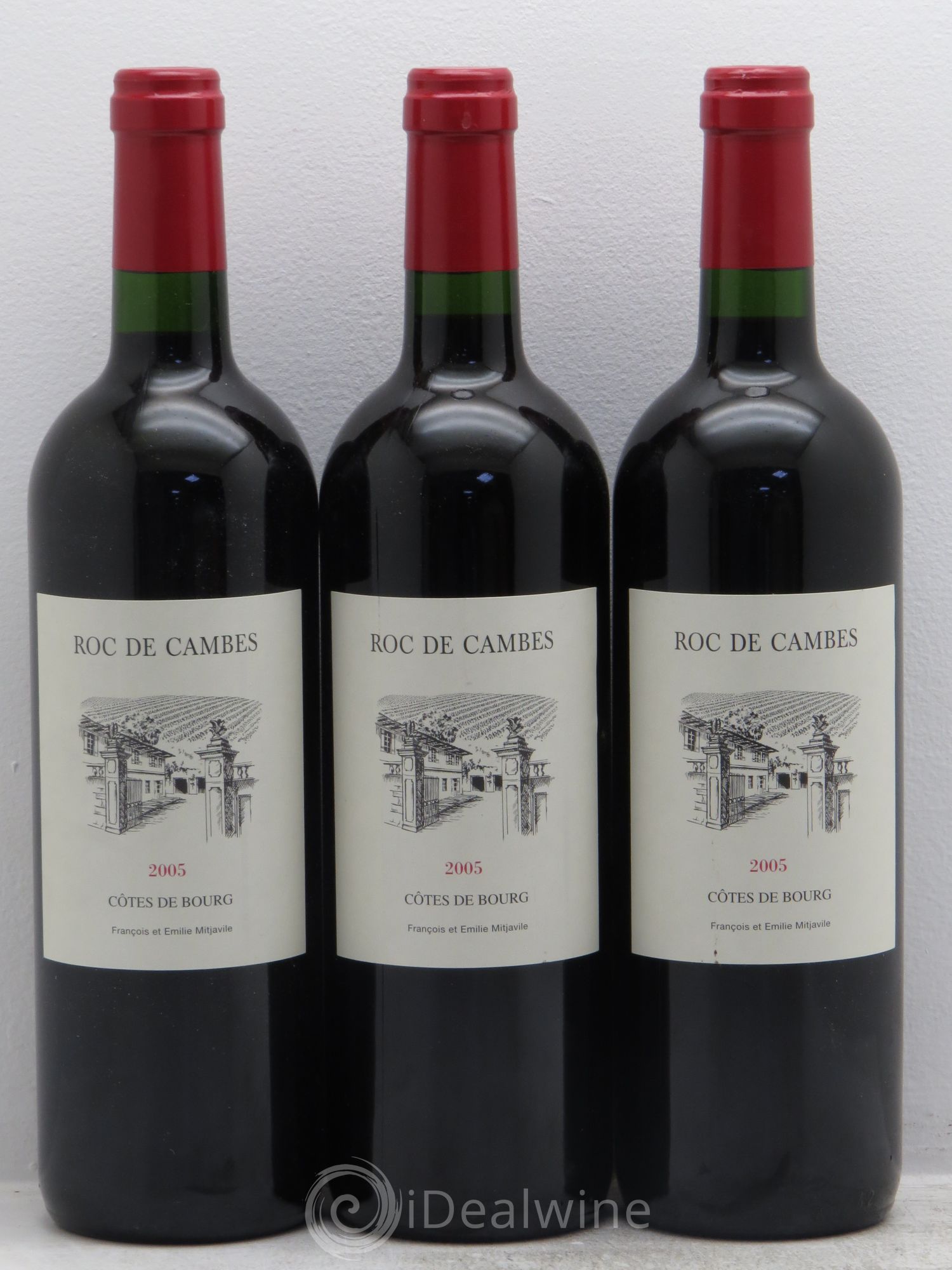 Roc de Cambes 2005 - Posten von 3 Flaschen - 0