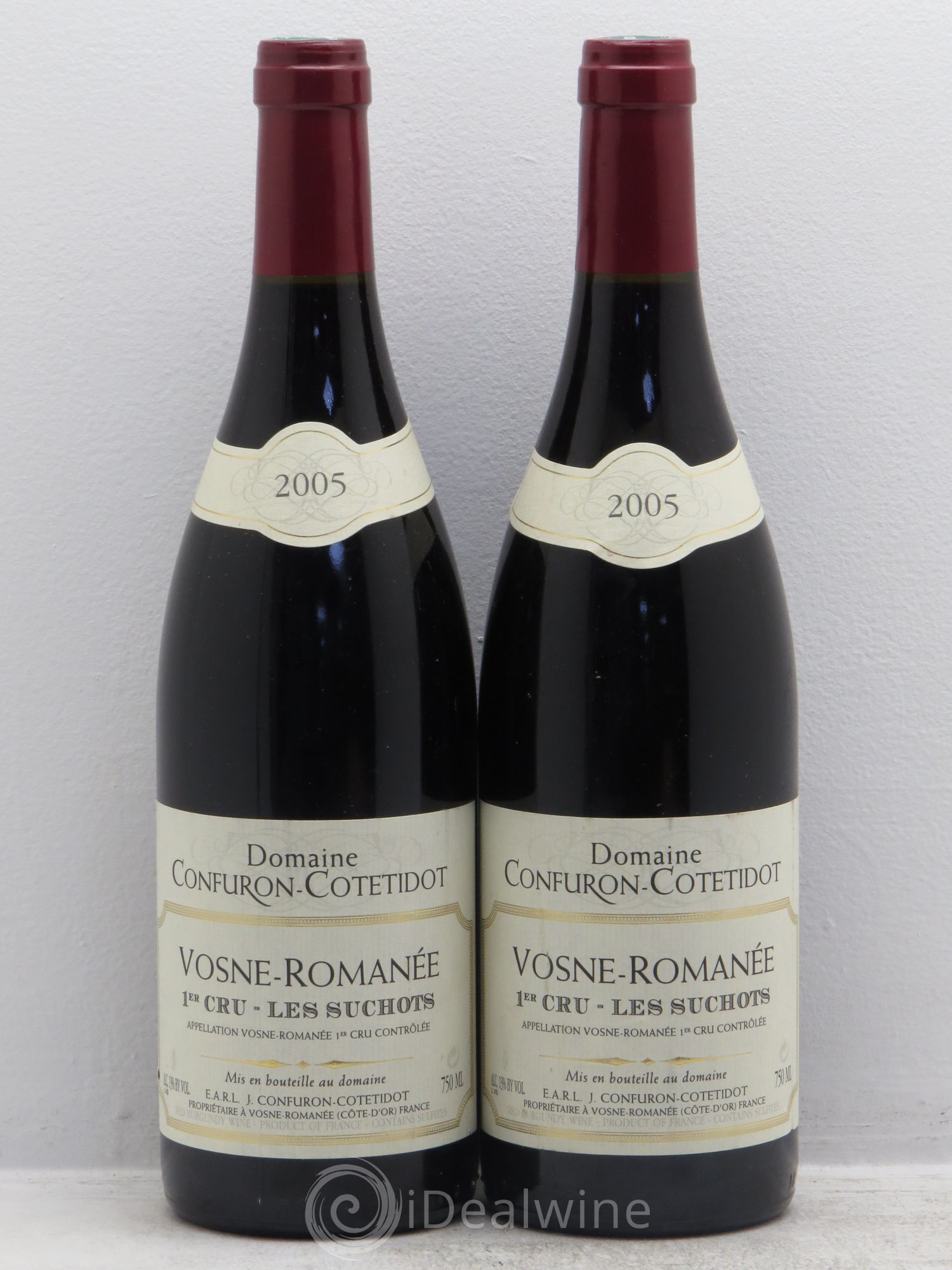 Vosne-Romanée 1er Cru Les Suchots Confuron-Cotetidot 2005 - Lot de 2 bouteilles - 0