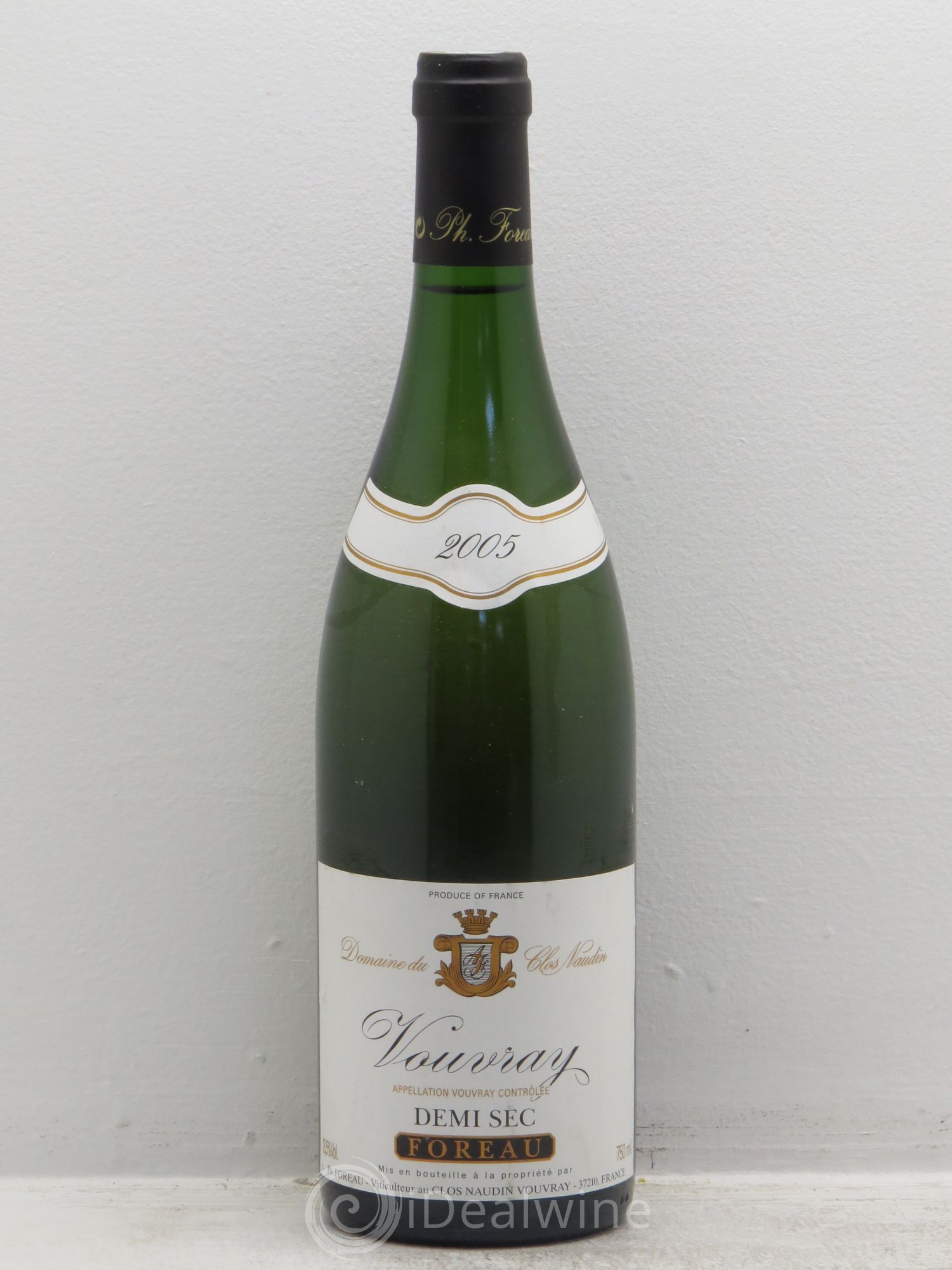 Vouvray Demi-Sec Clos Naudin - Philippe Foreau 2005 - Lot de 6 bouteilles - 0
