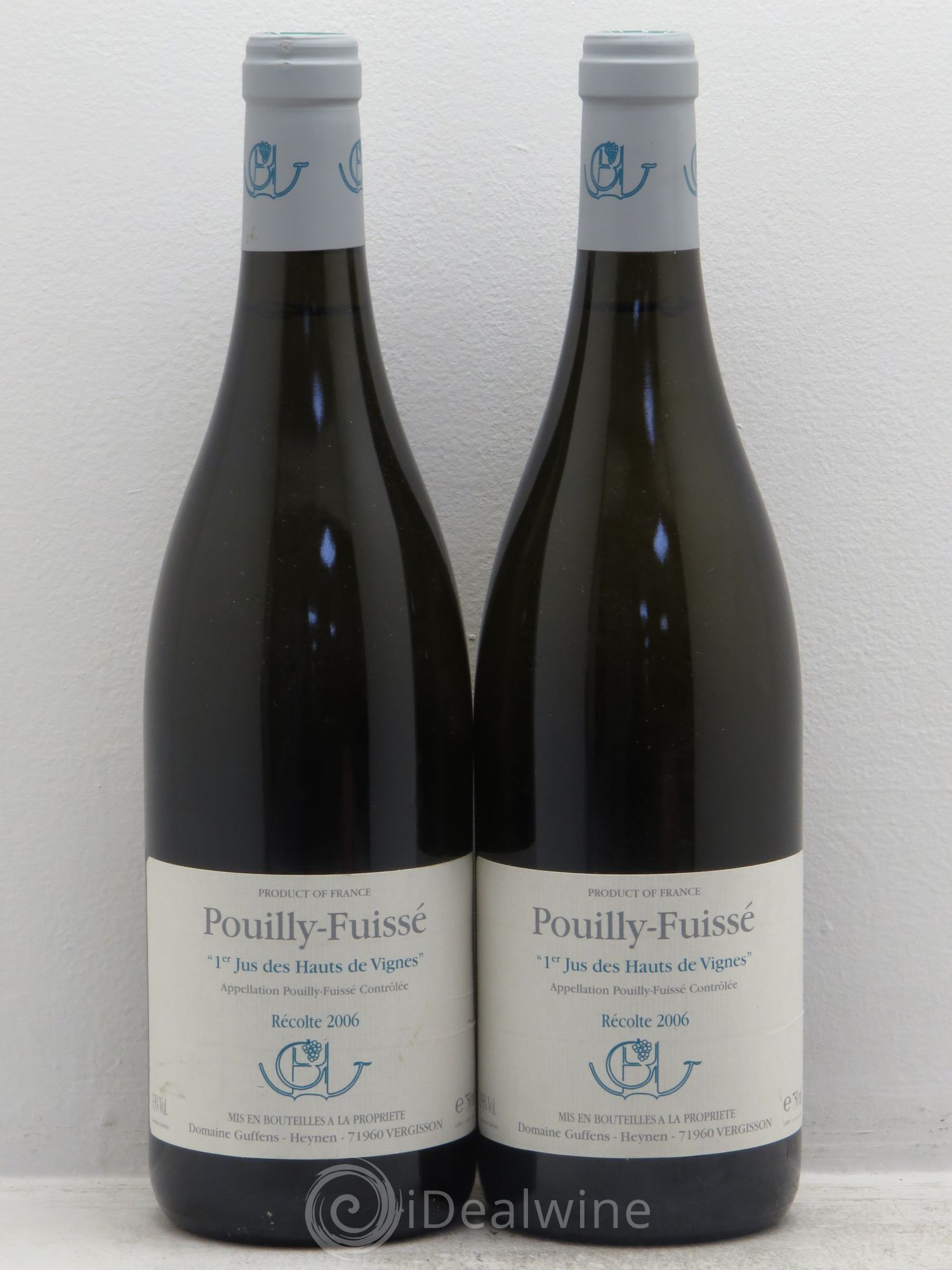 Pouilly-Fuissé 1er Jus des Hauts des Vignes 2006 - Posten von 2 Flaschen - 0