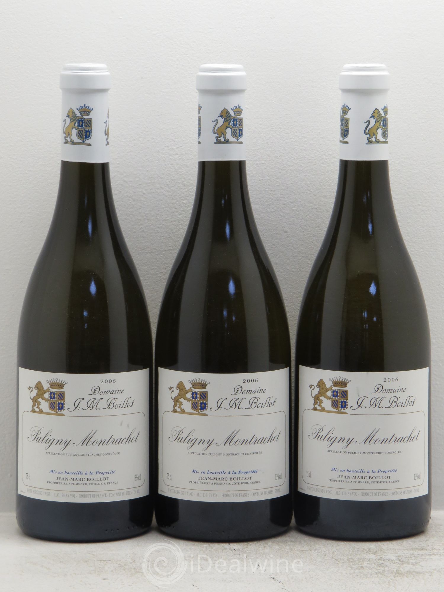 Puligny-Montrachet 2006 - Lot de 3 bouteilles - 0